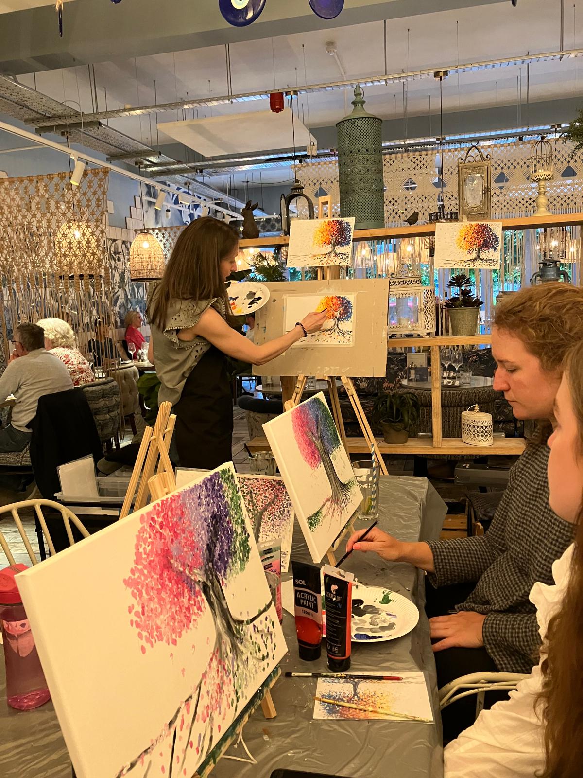 TREE OF HOPE - Painting Workshop at The Glasshouse, Hitchin, Herts - Tuesday 25th NOVEMBER 2025, 7.30pm