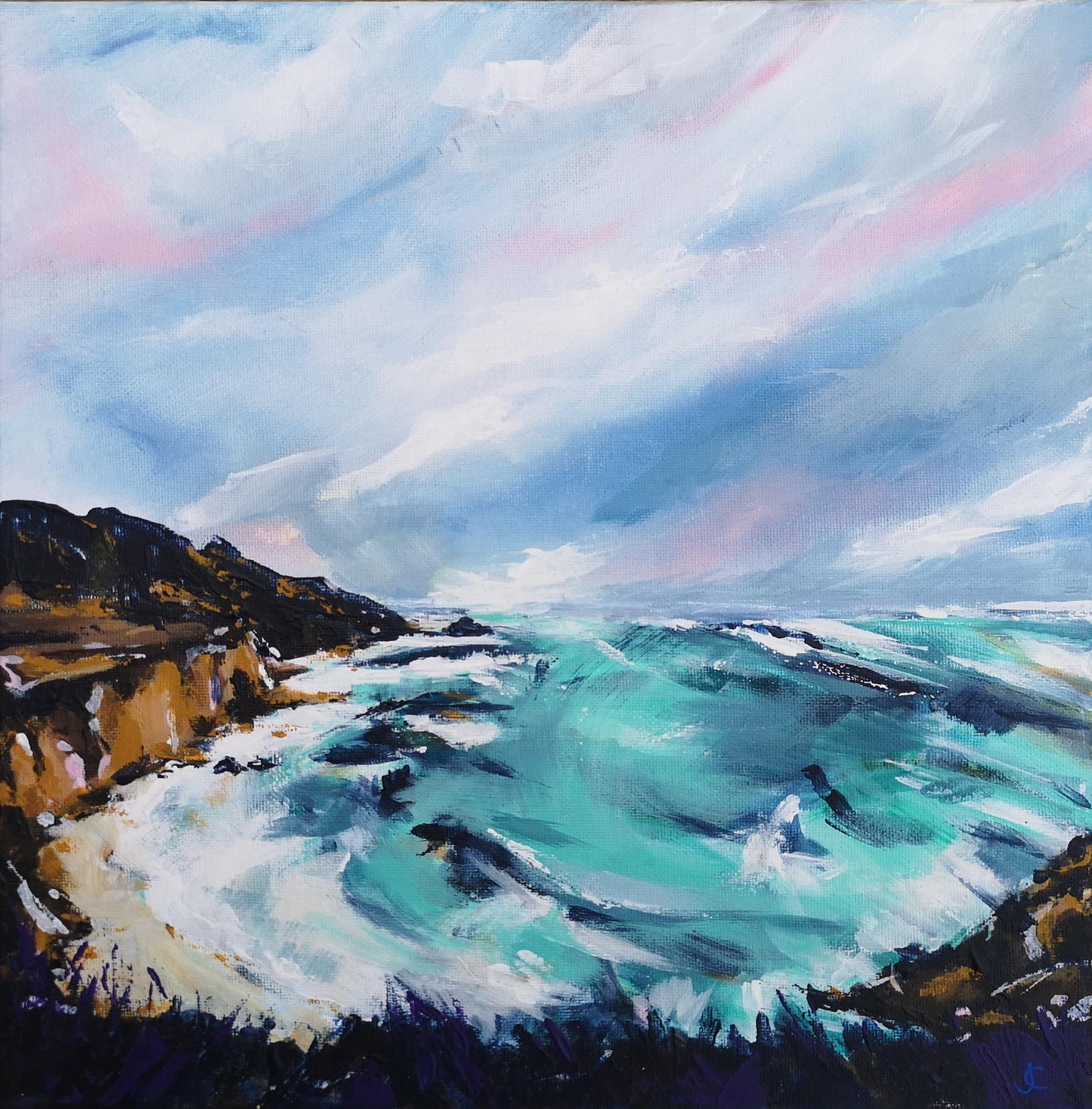 ABSTRACT LANDSCAPES - Painting Workshop at The Catcher in The Rye Pub, Finchley, London - 18th OCTOBER 2023
