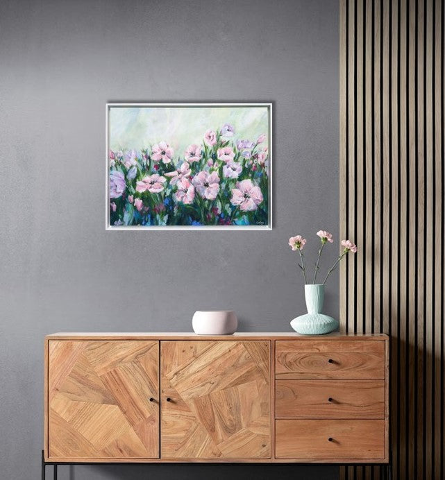 Blushing Meadow (80x60cm)