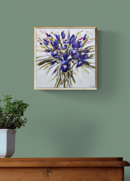 Iris Shower (30x30cm)