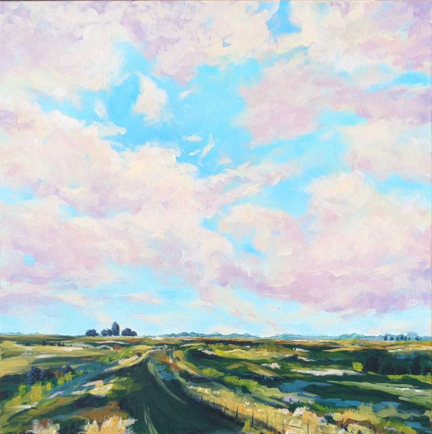 A Journey Awaits (80x80cm)