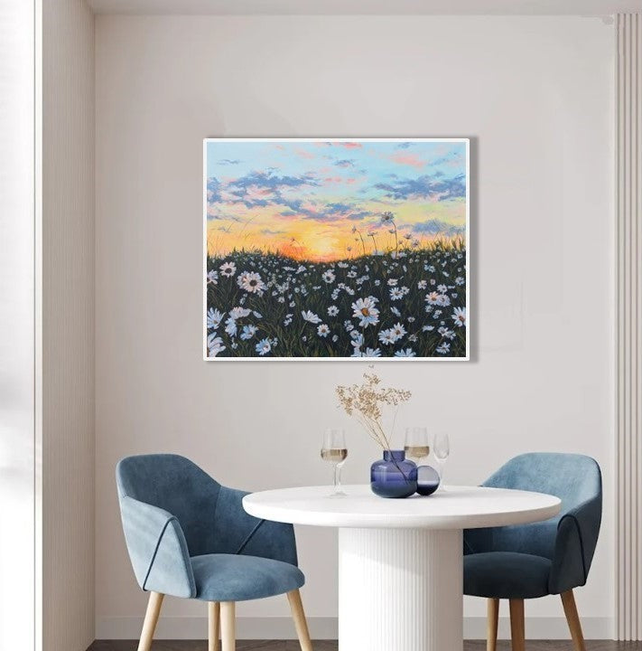 Wild Daisies (90x75cm)