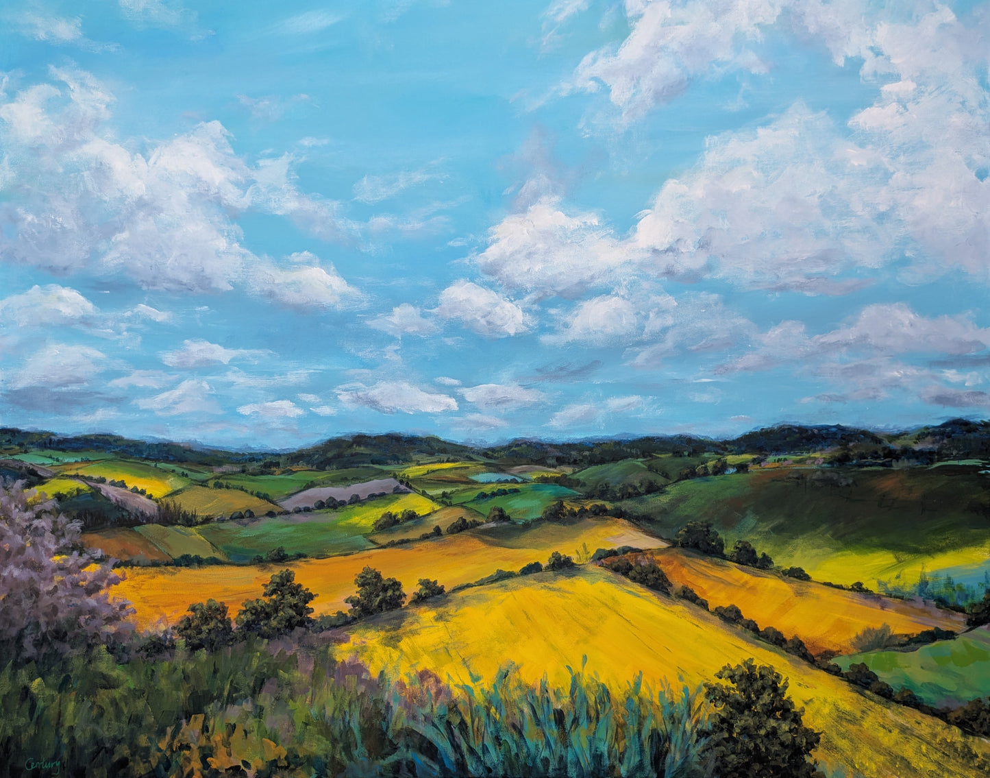 Nature's Quilt (100x80cm)