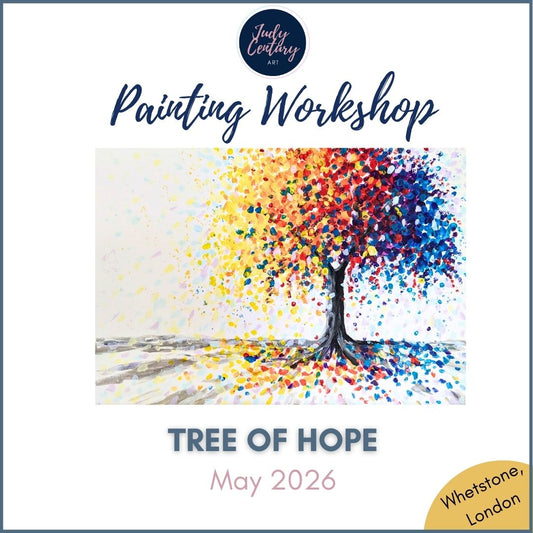 TREE OF HOPE - Painting Workshop at The Griffin, Whetstone, London - Thursday 28th MAY 2026, 7.30pm