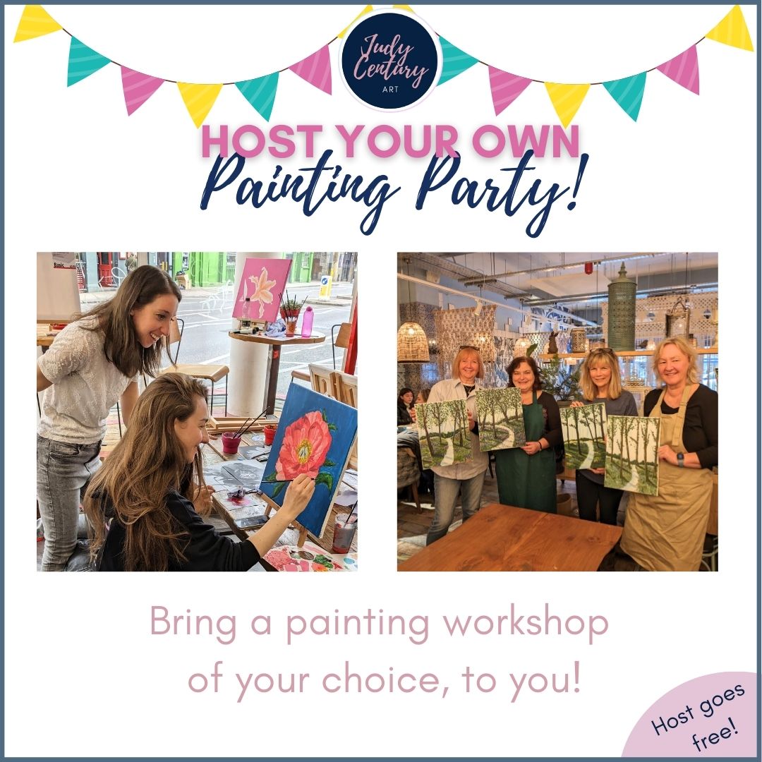 HOST YOUR OWN PAINTING WORKSHOP - Any theme