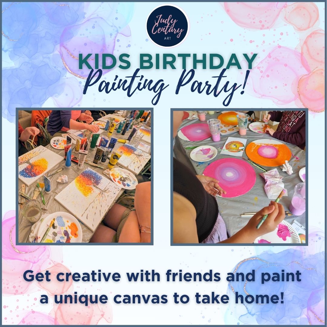 KIDS PAINTING PARTY - Celebrate with creativity and art!