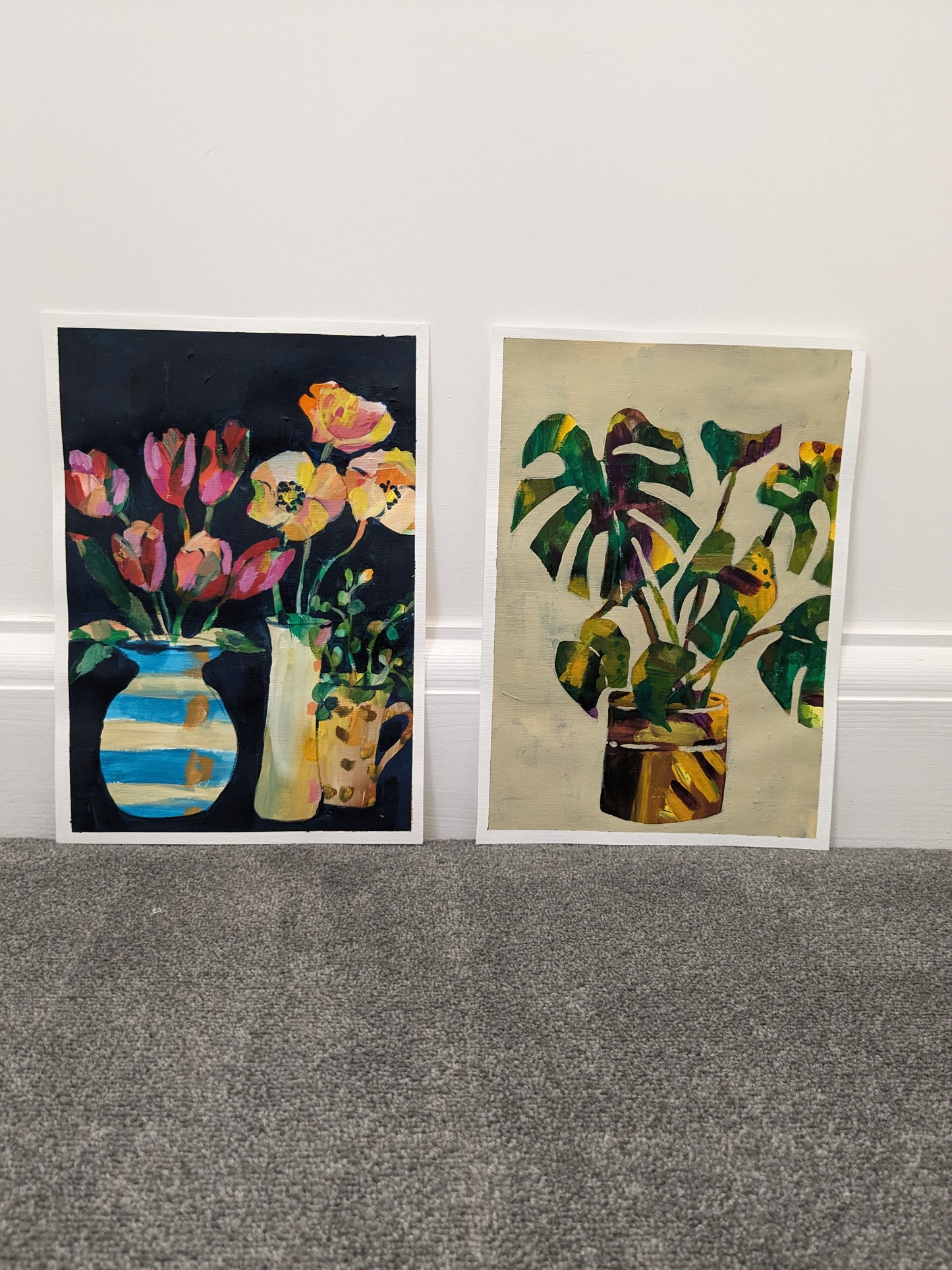 PAINTING WITH PATTERN - Painting Workshop at The Catcher in The Rye Pub, Finchley, London - 7th November 2023