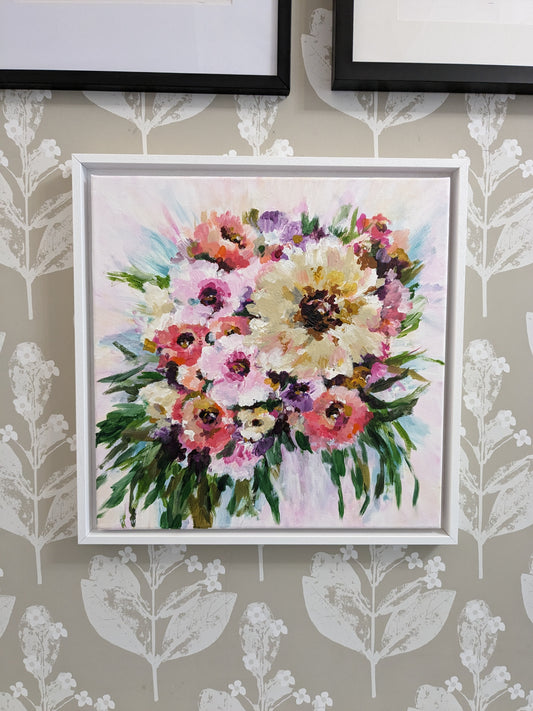 Bursting Blooms I (40x40cm)