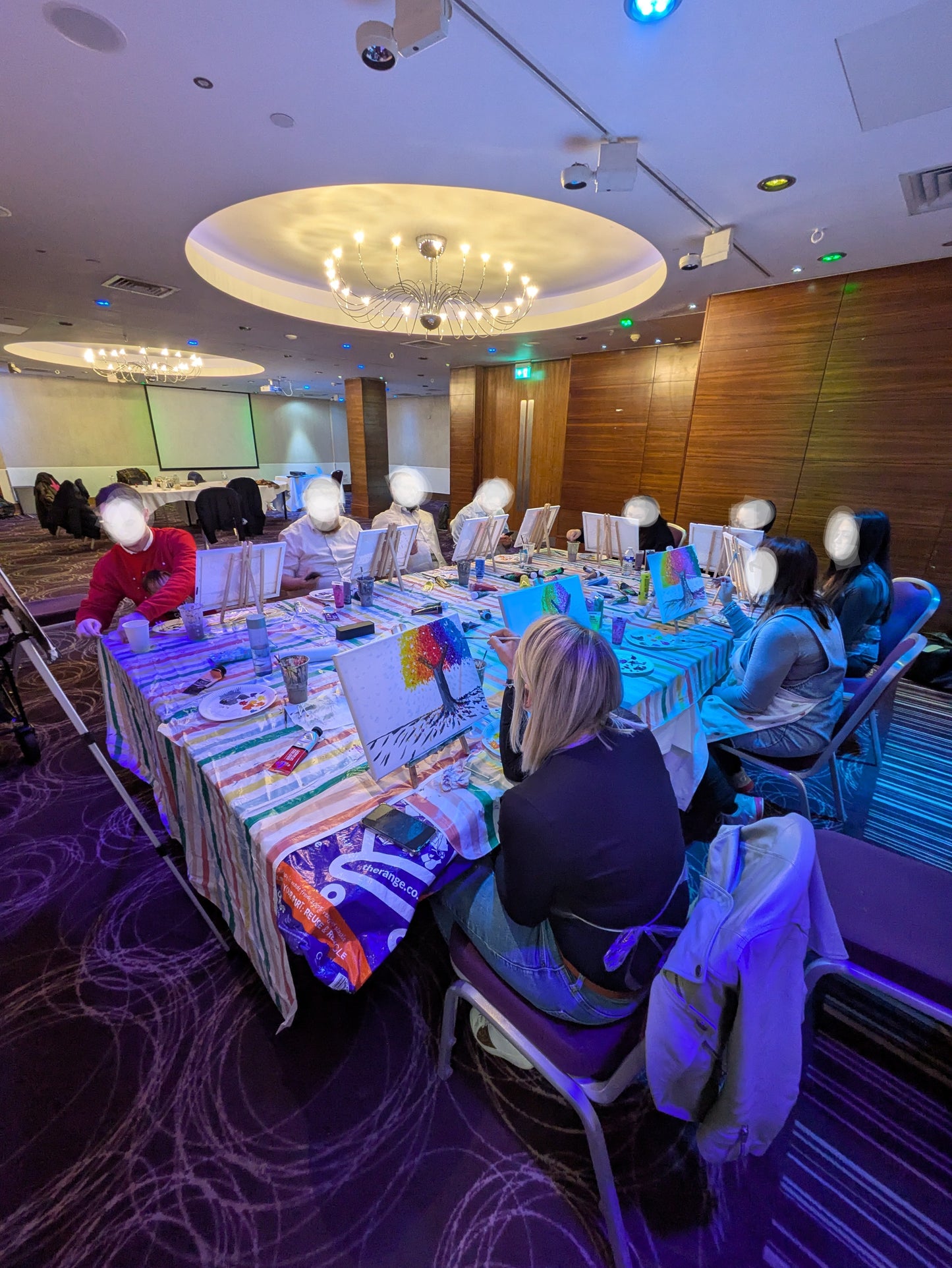 CORPORATE PAINTING WORKSHOP - Team building event!