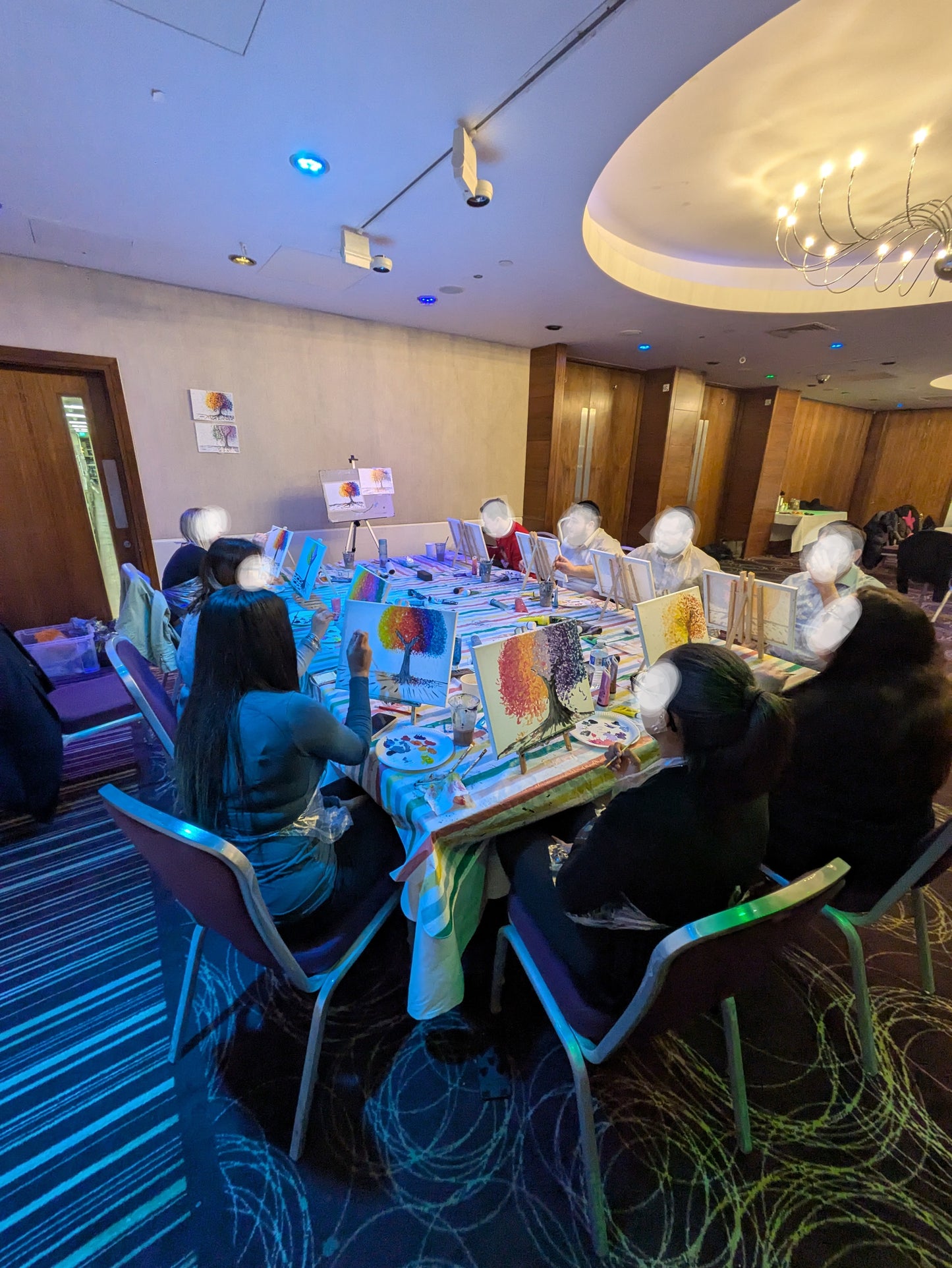CORPORATE PAINTING WORKSHOP - Team building event!