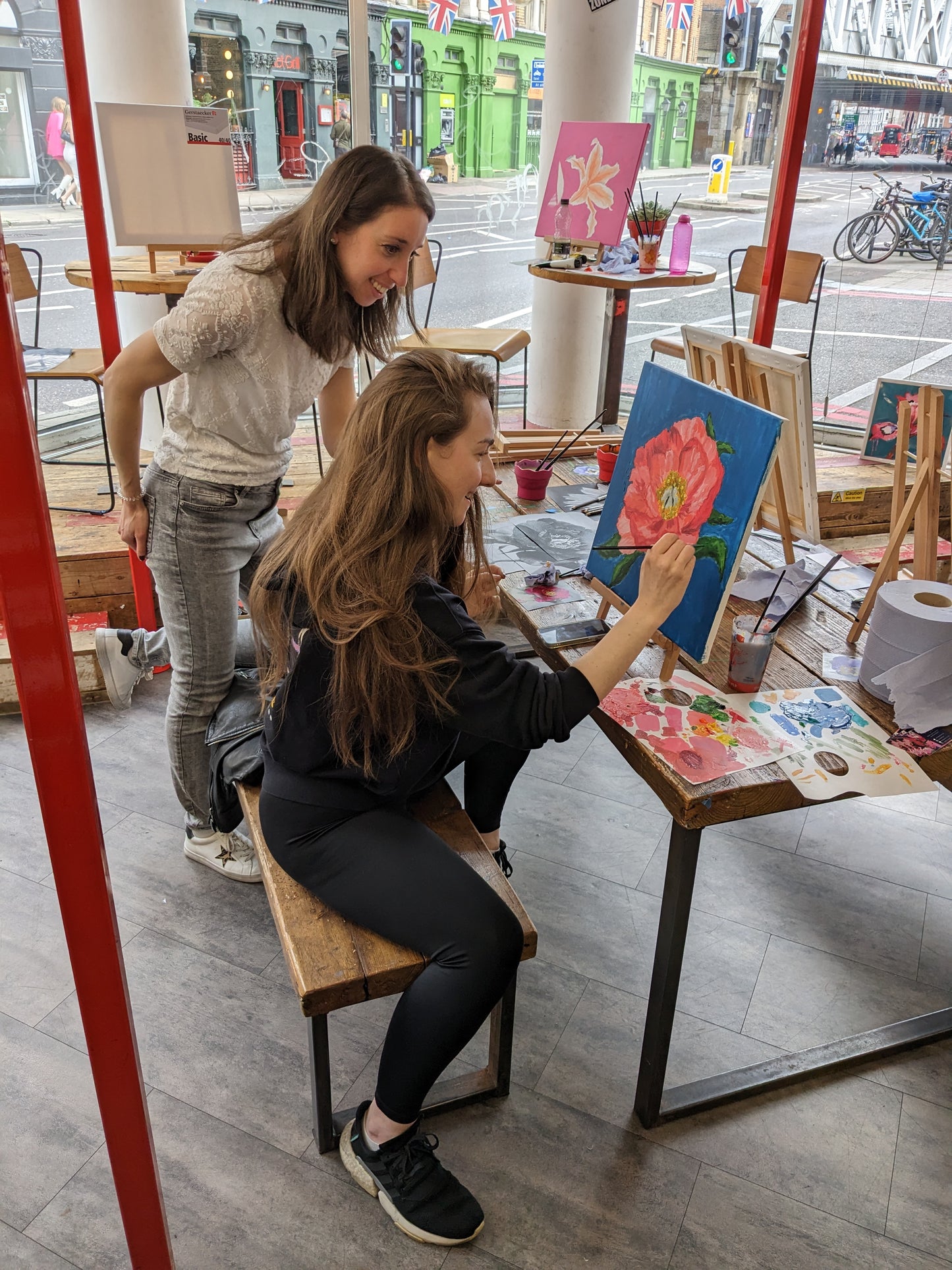 Weekly Acrylic Painting Classes, NW London - THURSDAY Morning Short Course - SUMMER (June - July 25) - The Eversfield Centre, Mill Hill, London