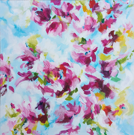 Flutter By (61x61cm)