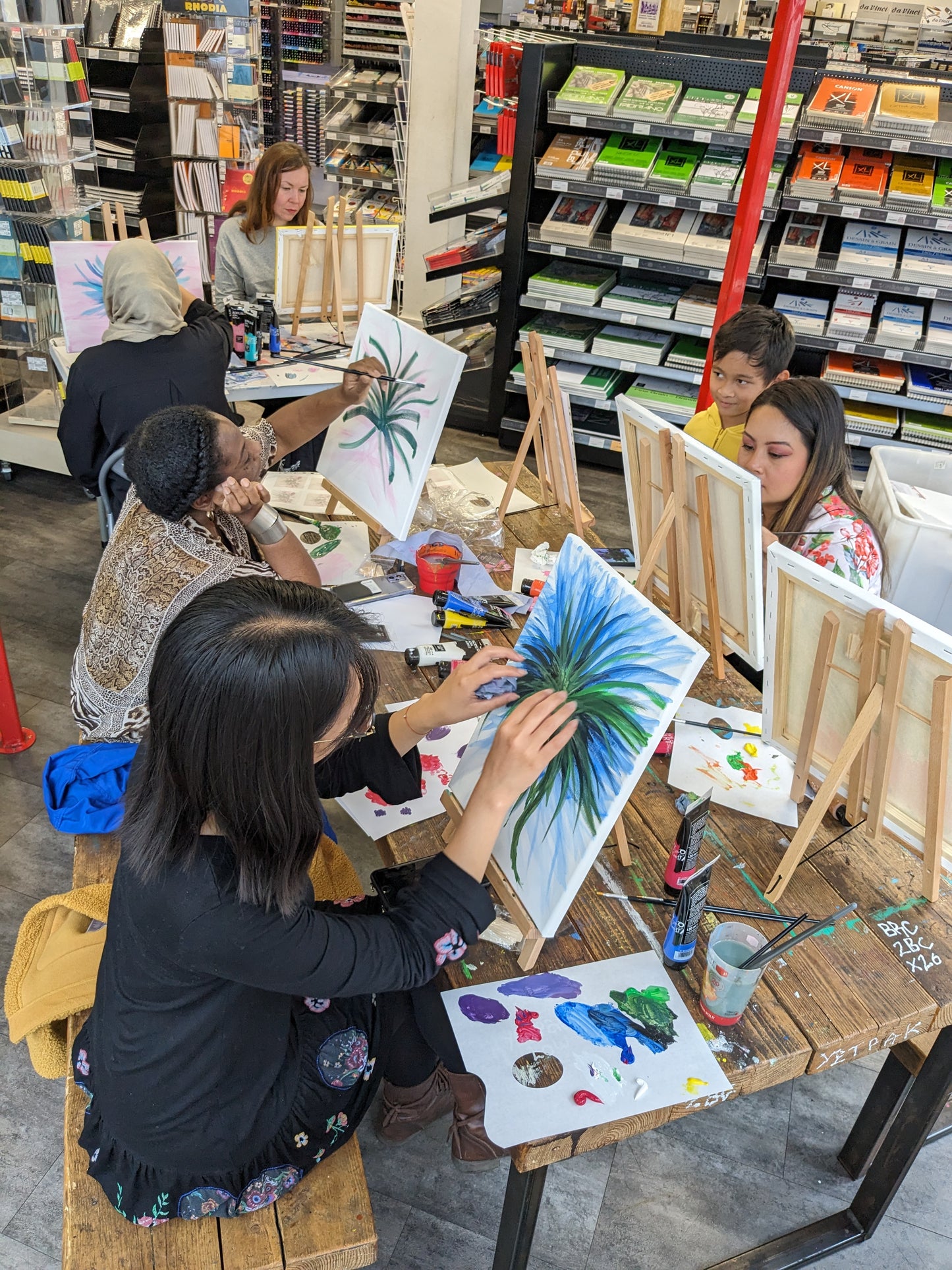 CORPORATE PAINTING WORKSHOP - Team building event!