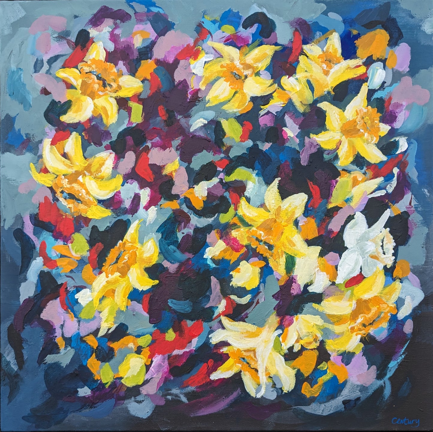 Spring Whirl (50x50cm)