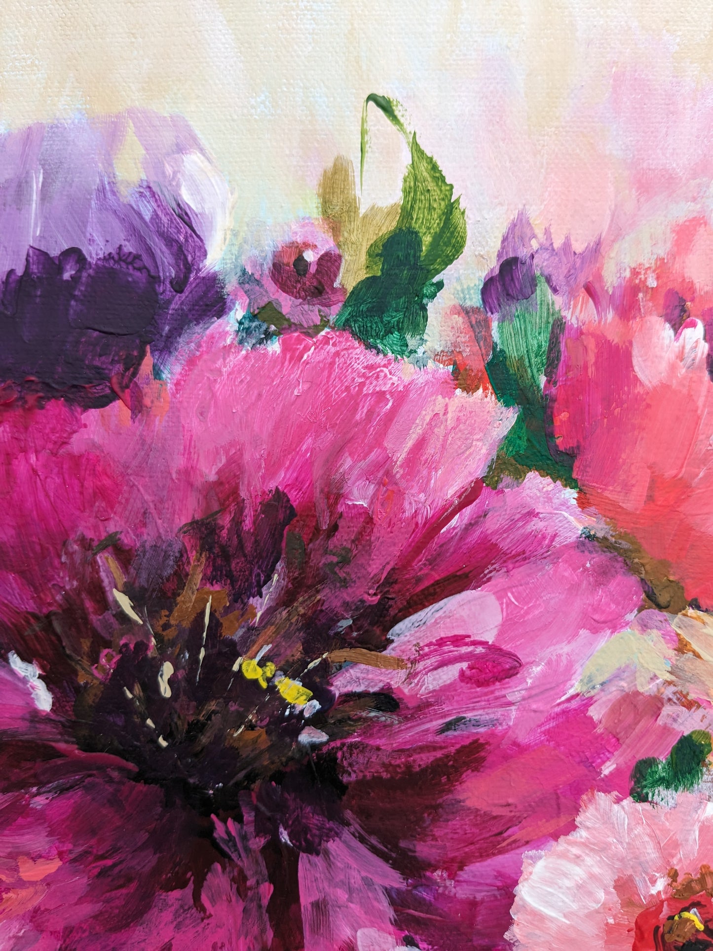 Bursting Blooms II (40x40cm)
