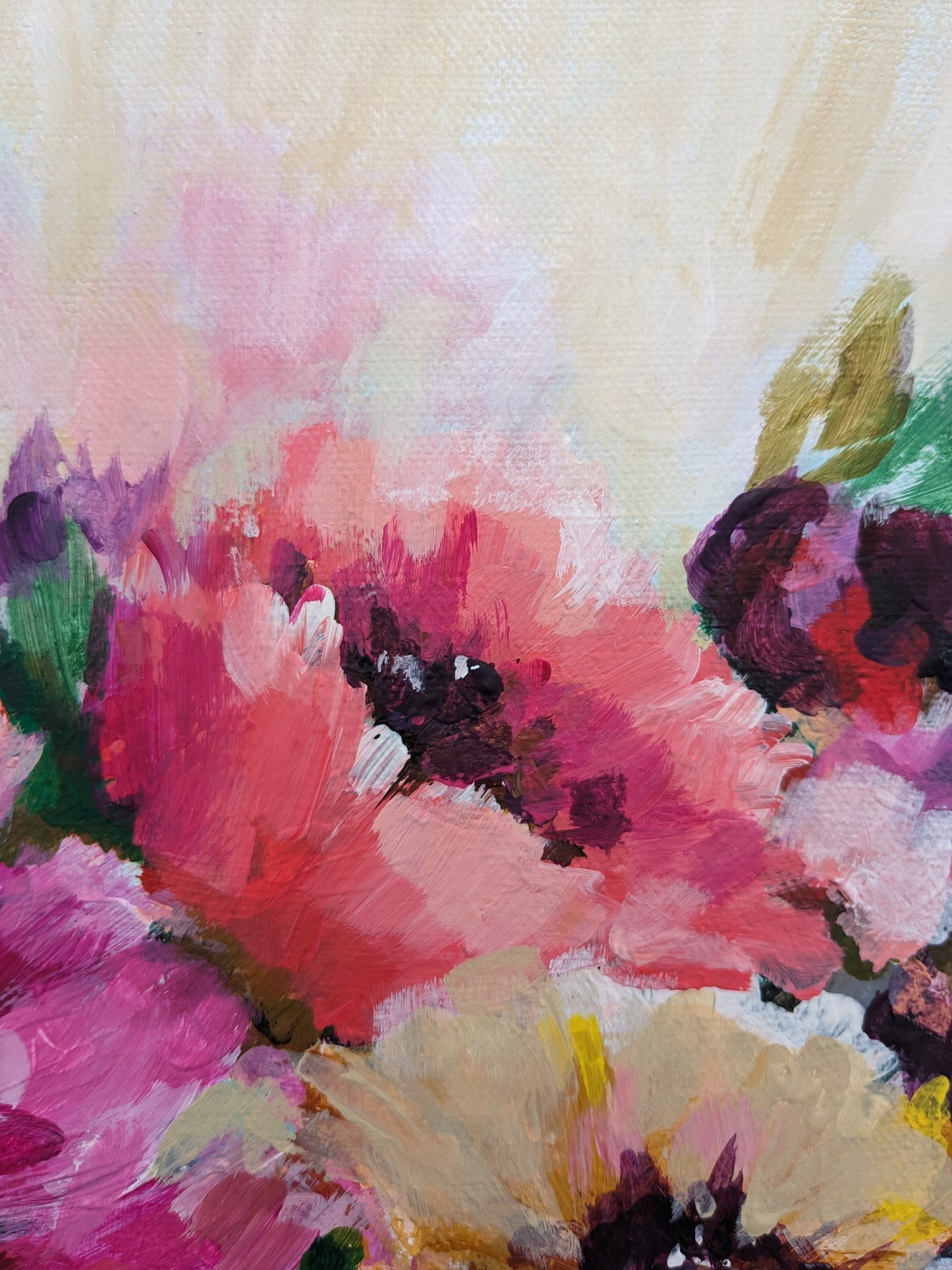 Bursting Blooms II (40x40cm)