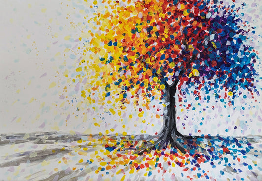 TREE OF HOPE - Painting Workshop at The Glasshouse, Hitchin, Herts - Tuesday 25th NOVEMBER 2025, 7.30pm