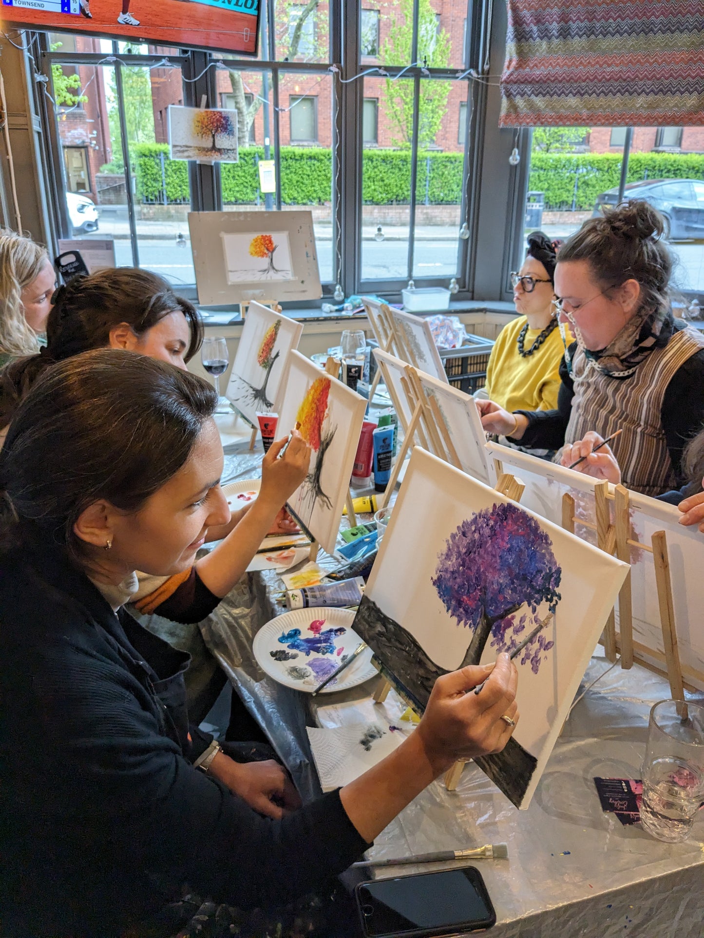 TREE OF HOPE - Painting Workshop at The Glasshouse, Hitchin, Herts - Tuesday 25th NOVEMBER 2025, 7.30pm
