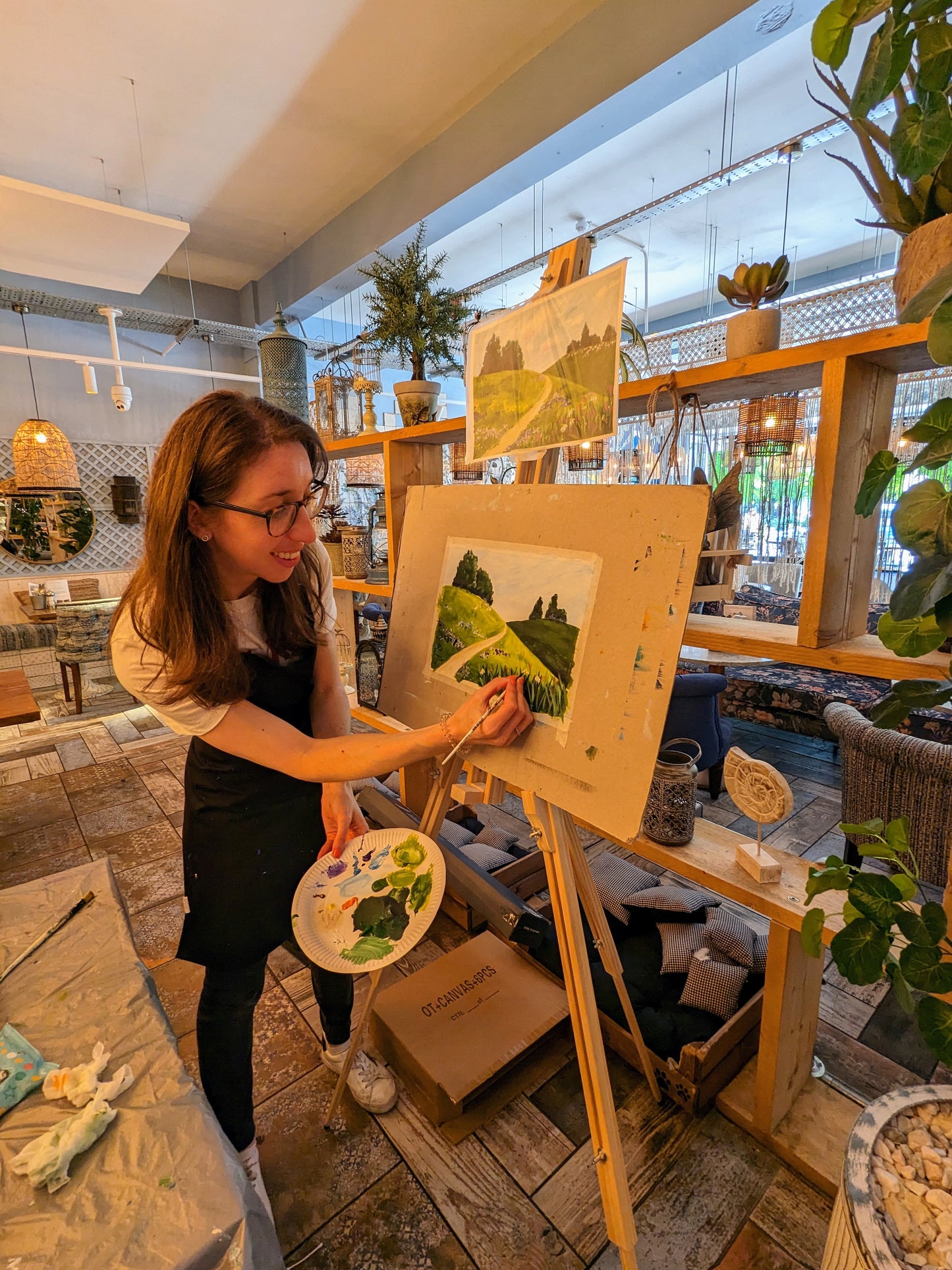 PATH TO THE LIGHT - Painting Workshop at Odyssey Spa, Knebworth, Hertfordshire - 10th NOVEMBER 2025, 10am