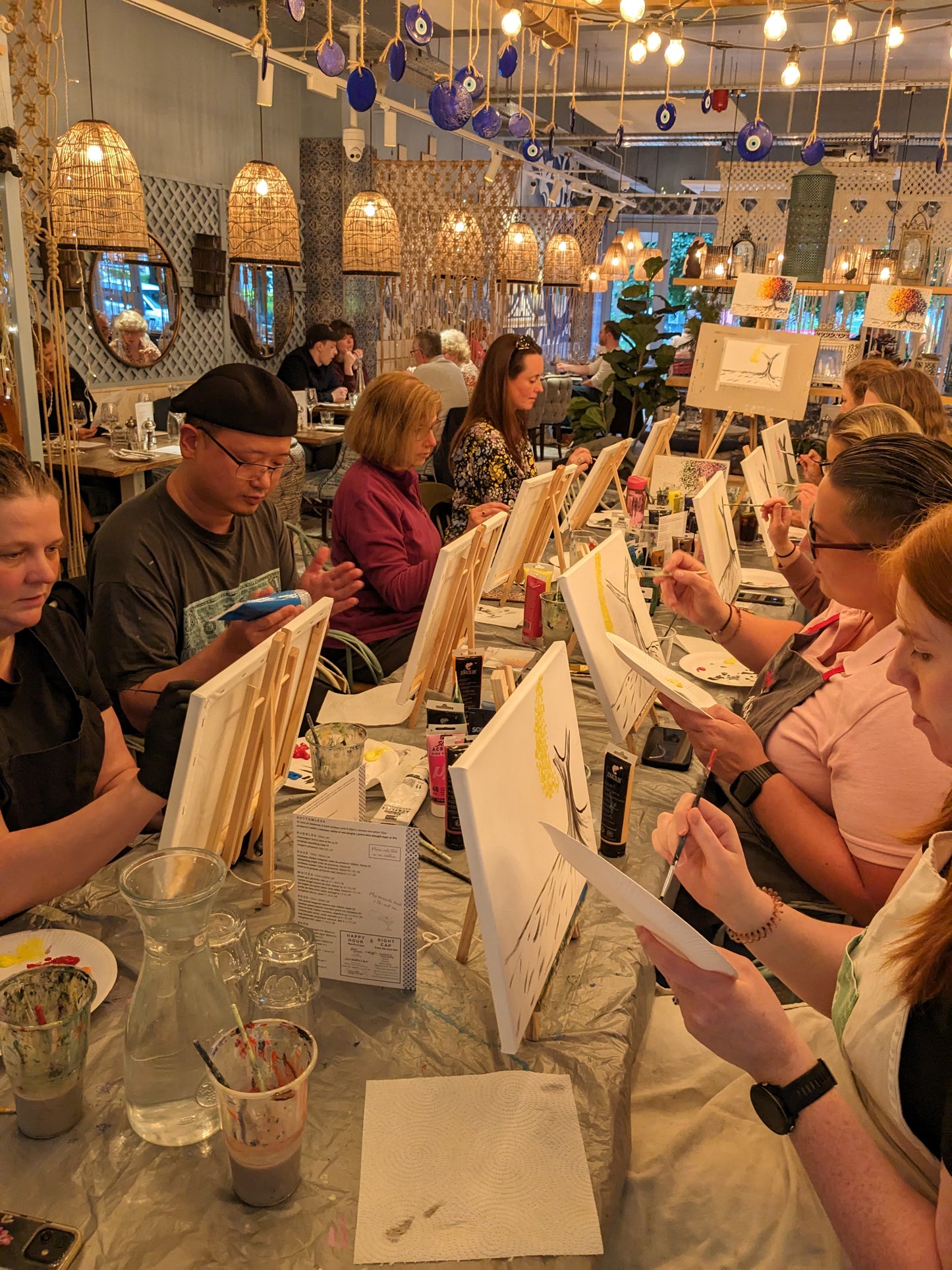 TREE OF HOPE - Painting Workshop at The Glasshouse, Hitchin, Herts - Tuesday 25th NOVEMBER 2025, 7.30pm