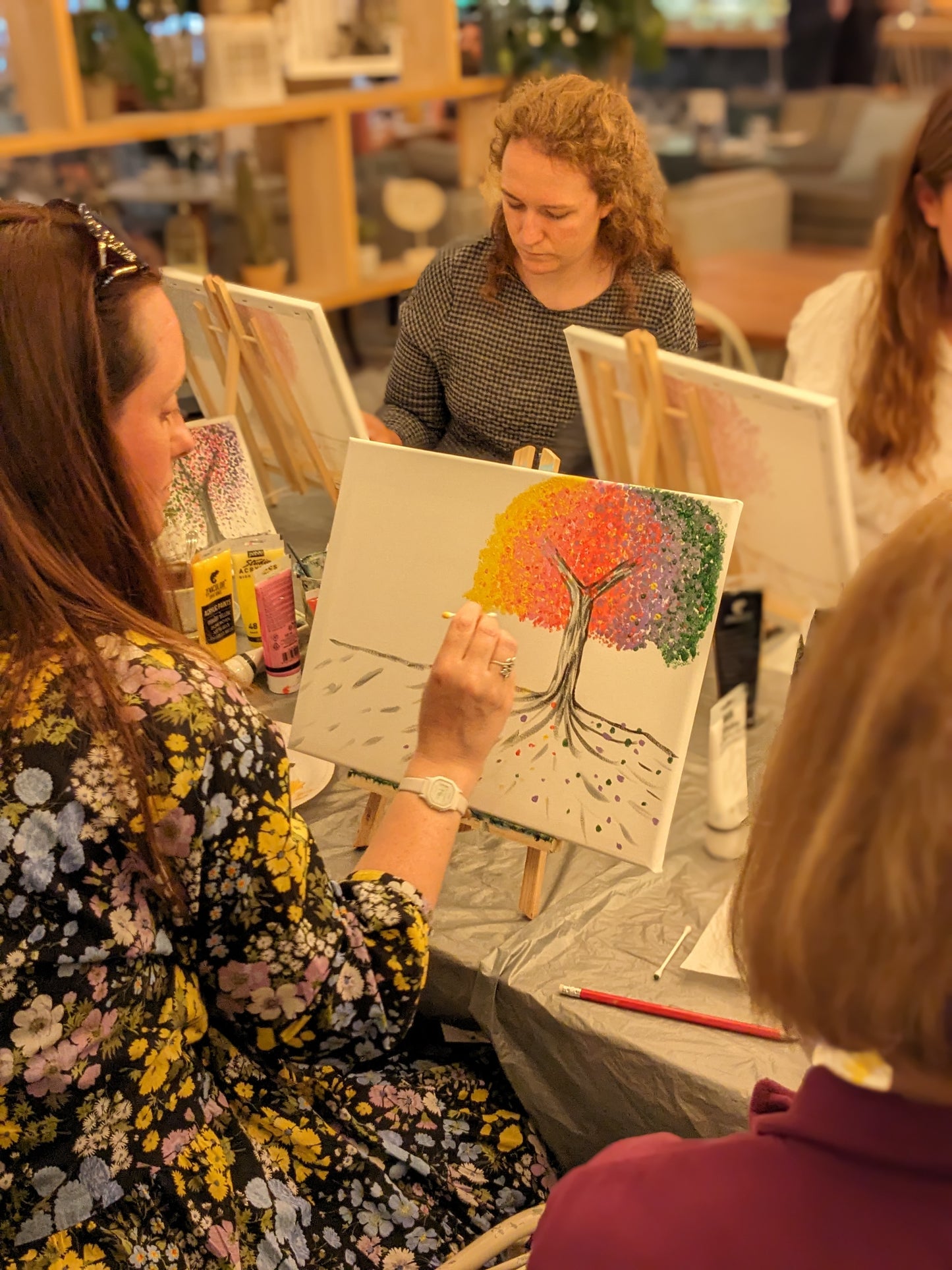 TREE OF HOPE - Painting Workshop at The Glasshouse, Hitchin, Herts - Tuesday 25th NOVEMBER 2025, 7.30pm