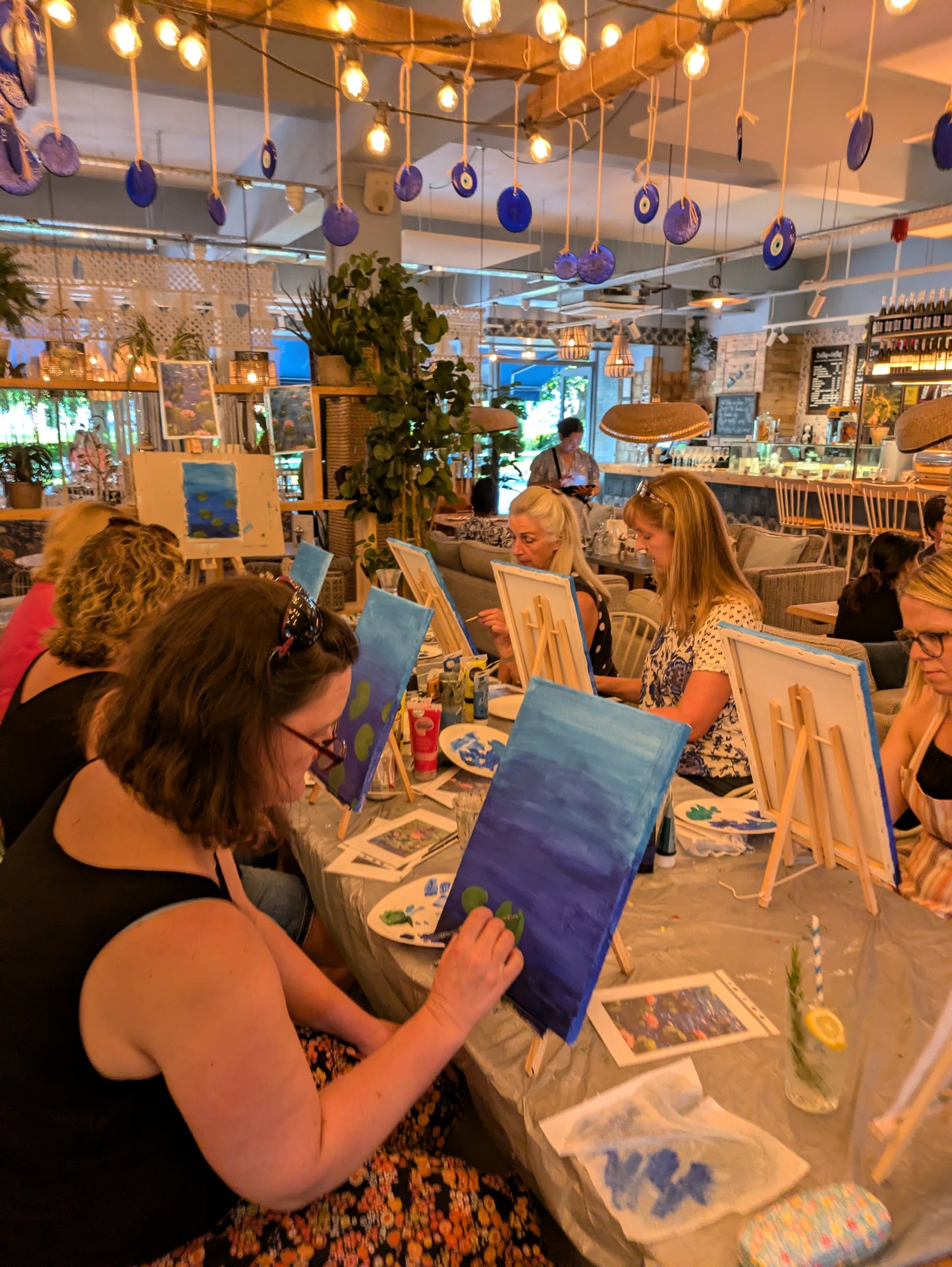 SORRENTO NIGHTS - Painting Workshop at Megan's Restaurant, Welwyn - Wednesday 27th AUGUST 2025, 7.30pm