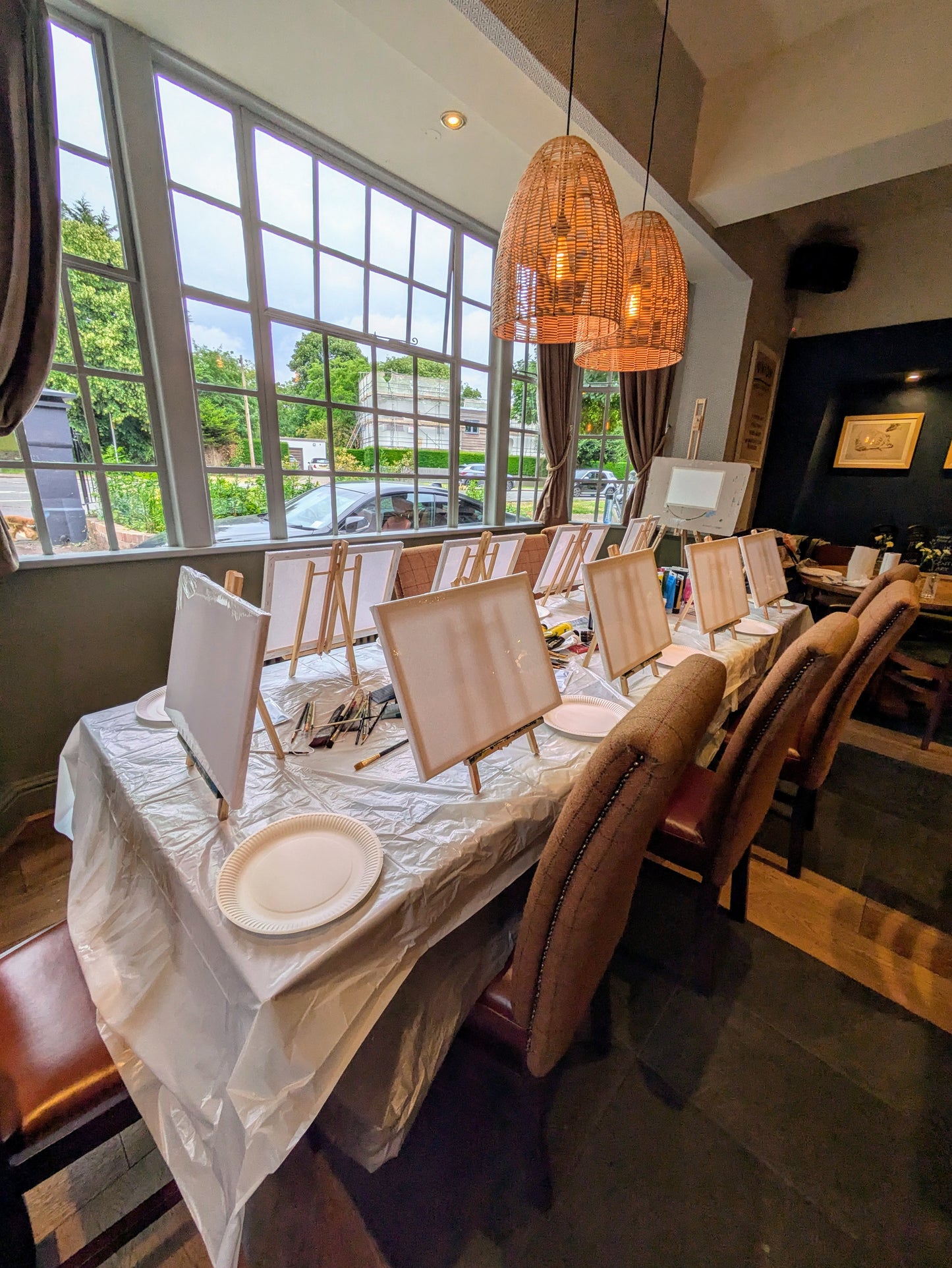 LILY PAD POND - Painting Workshop at Three Hammers Pub, Mill Hill, London - Tuesday 3rd MARCH 2026, 7.30pm