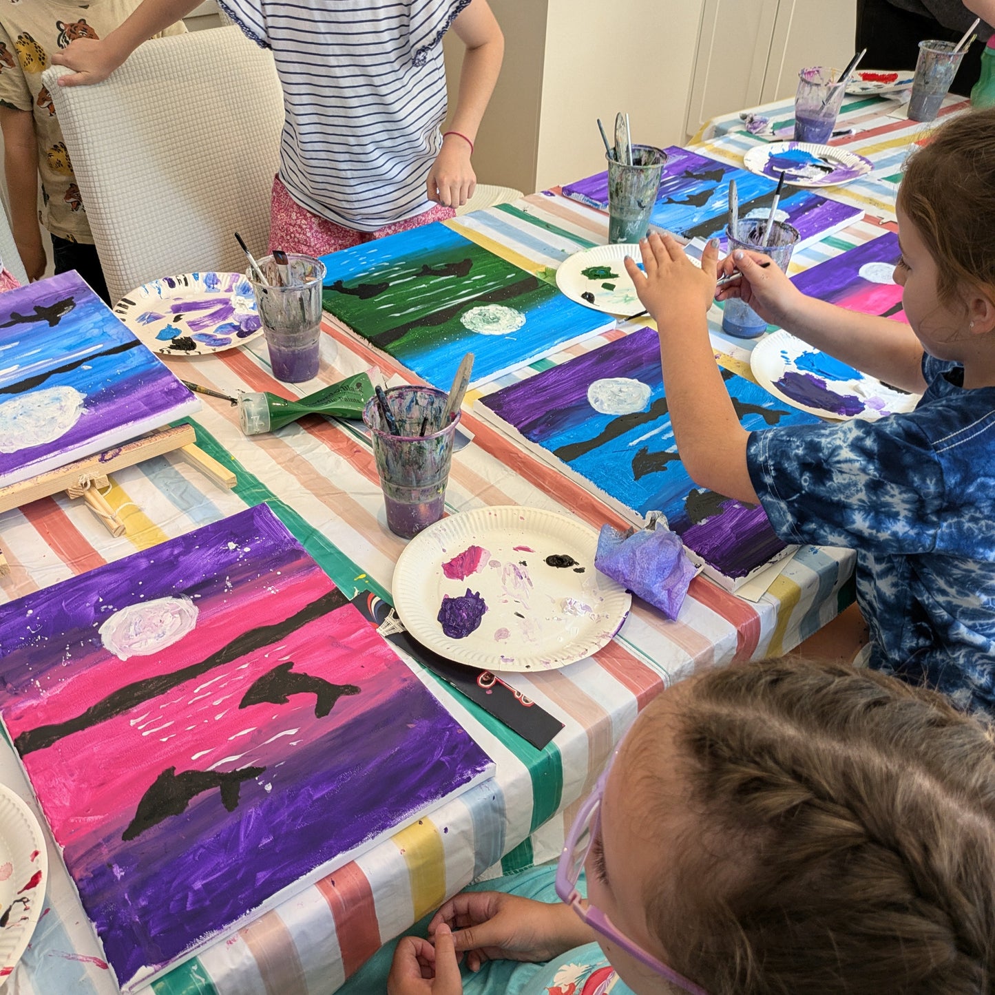 KIDS PAINTING PARTY - Celebrate with creativity and art!