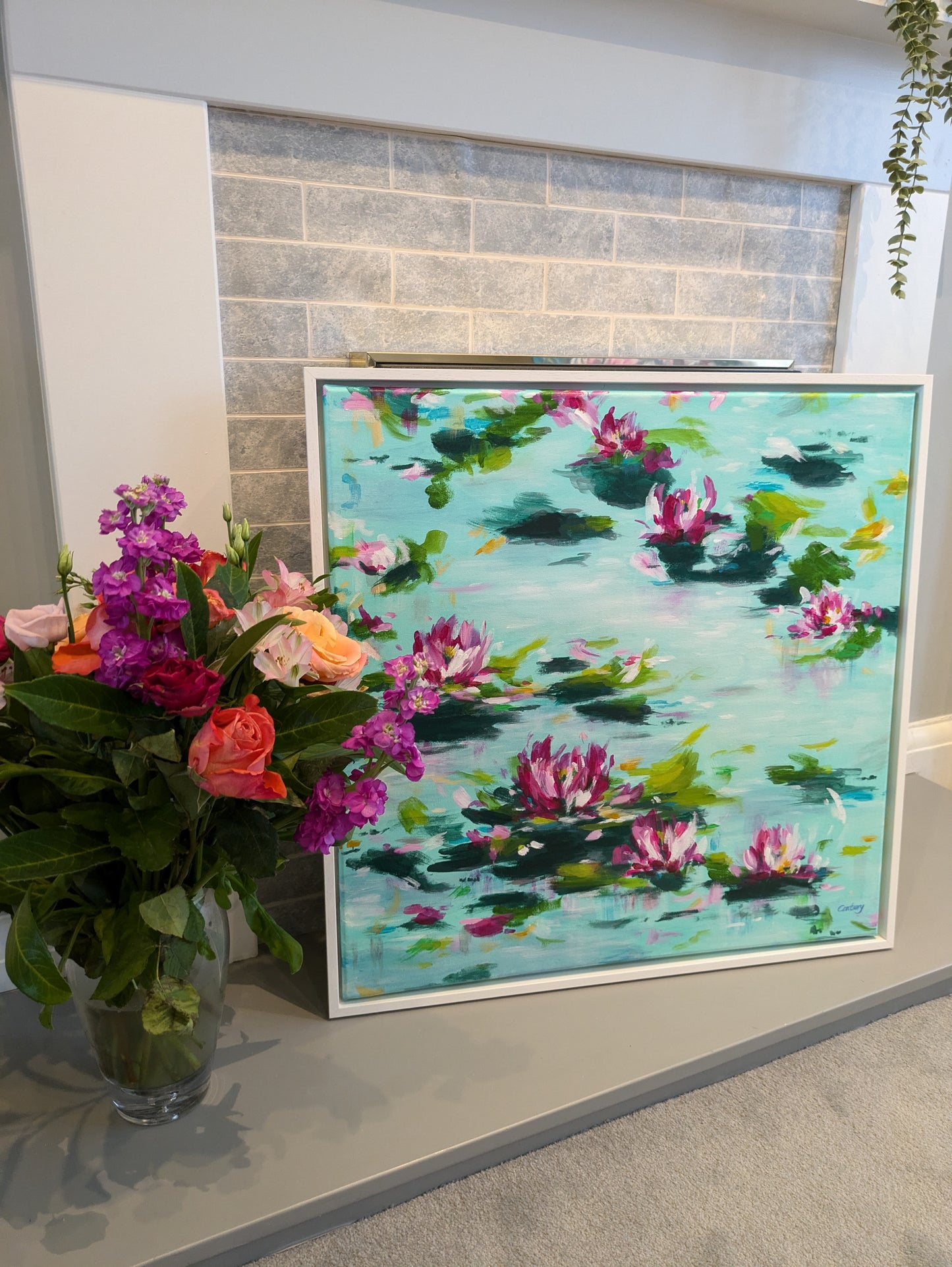 Pond Life (60x60cm)