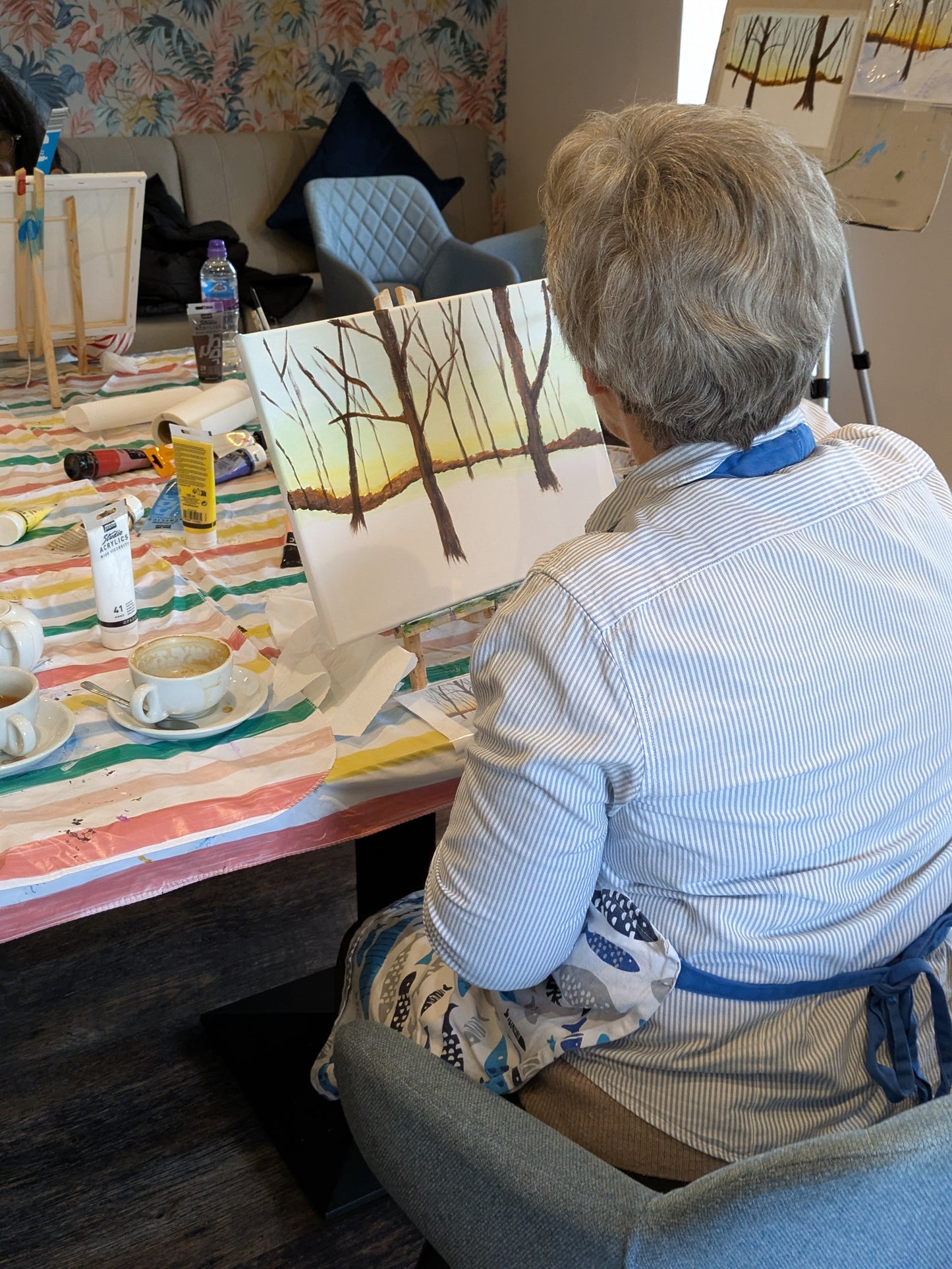 WINTER WONDERLAND - Painting Workshop at The Three Hammers, Mill Hill, London - Tuesday 2nd DECEMBER 2025, 7.30pm