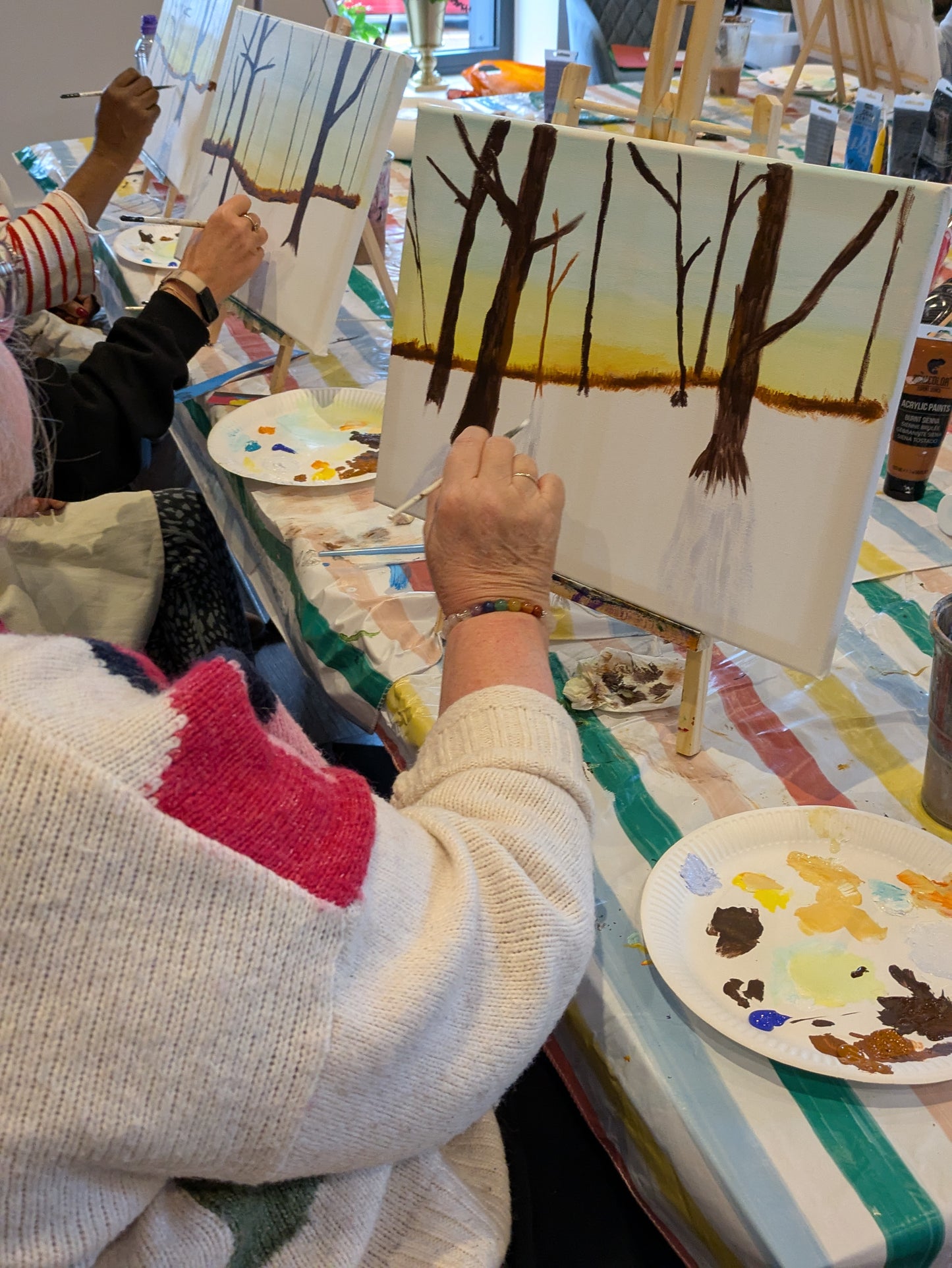 WINTER WONDERLAND - Painting Workshop at The Three Hammers, Mill Hill, London - Tuesday 2nd DECEMBER 2025, 7.30pm