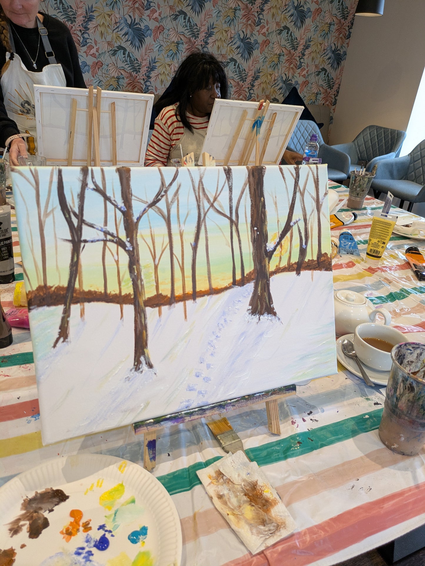 WINTER WONDERLAND - Painting Workshop at The Three Hammers, Mill Hill, London - Tuesday 2nd DECEMBER 2025, 7.30pm