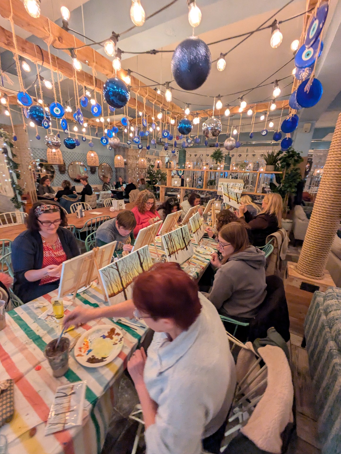 WINTER WONDERLAND - Painting Workshop at The Three Hammers, Mill Hill, London - Tuesday 2nd DECEMBER 2025, 7.30pm