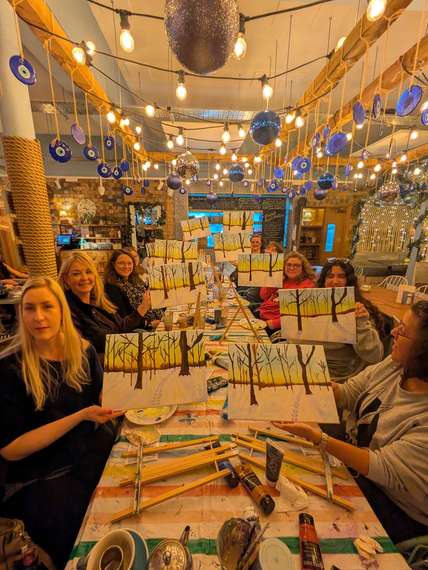WINTER WONDERLAND - Painting Workshop at The Three Hammers, Mill Hill, London - Tuesday 2nd DECEMBER 2025, 7.30pm