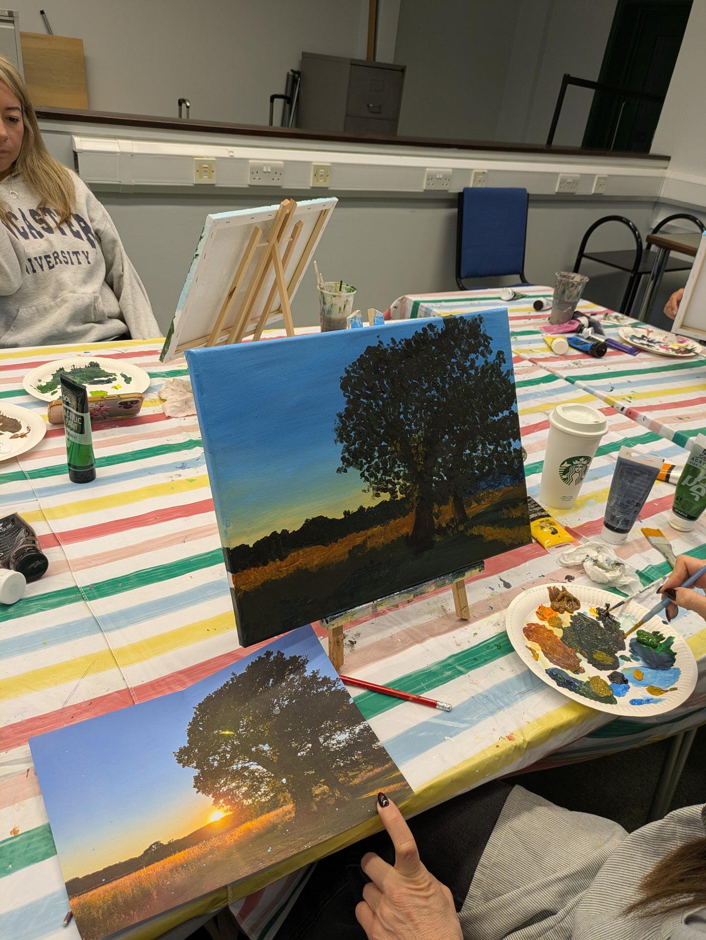 Weekly Acrylic Painting Classes, NW London - THURSDAY Morning Short Course - SUMMER (June - July 25) - The Eversfield Centre, Mill Hill, London