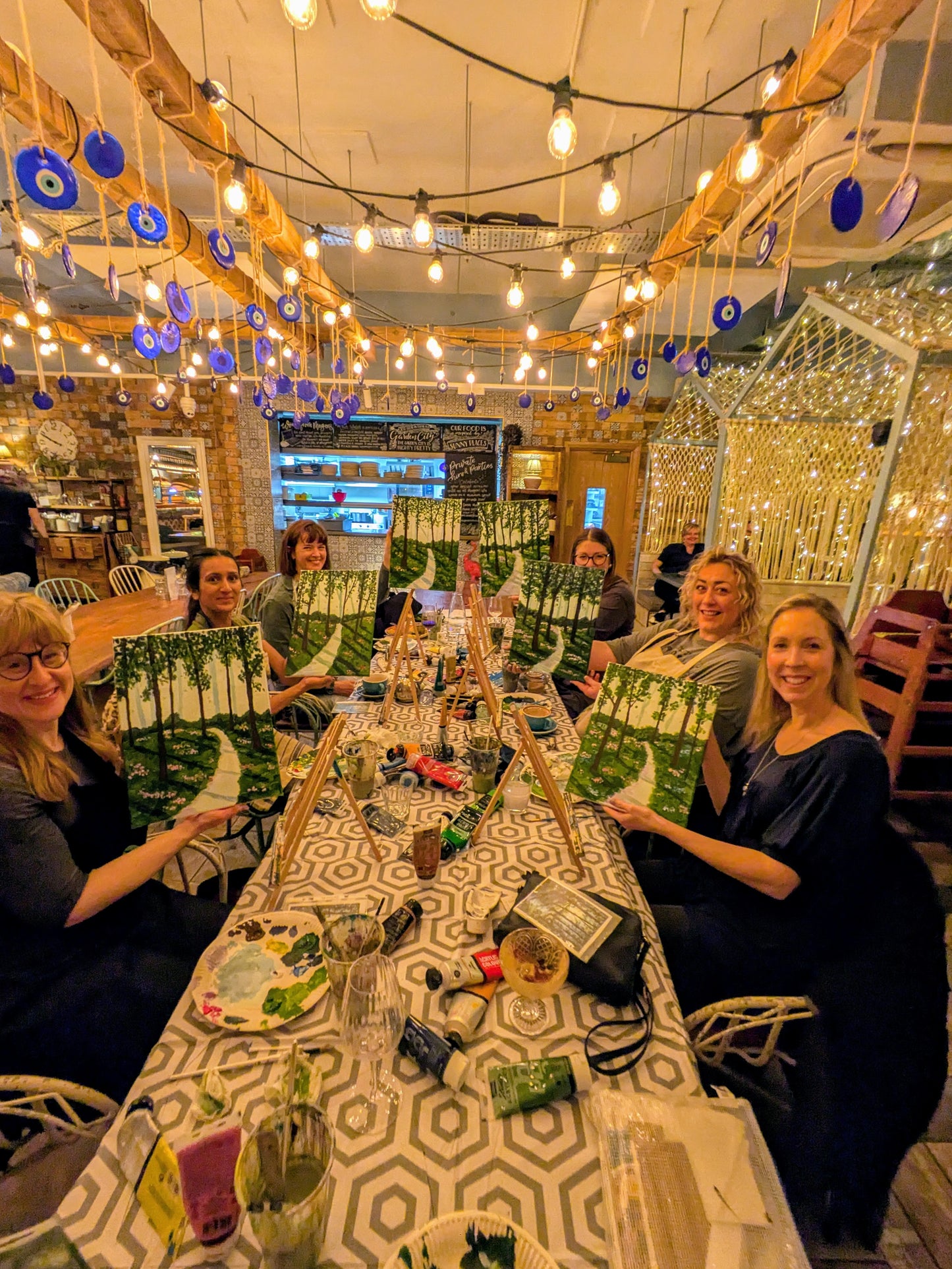 LAVENDER FIELD - Painting Workshop at Megan's Welwyn, Hertfordshire - Tuesday 11th NOVEMBER 2025, 7.30pm
