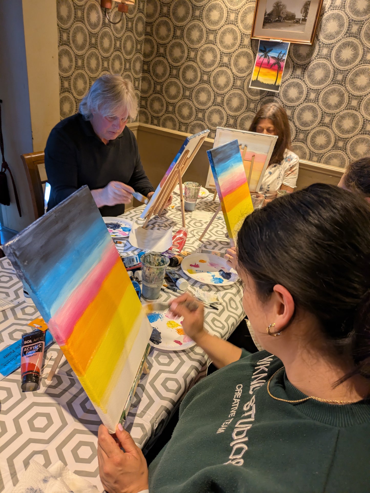 SORRENTO NIGHTS - Painting Workshop at Megan's Restaurant, Welwyn - Wednesday 27th AUGUST 2025, 7.30pm