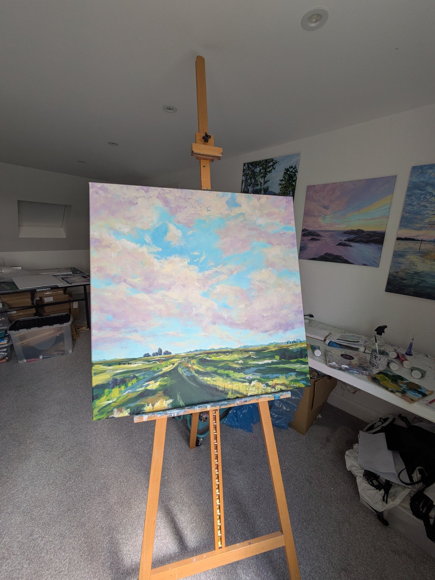 A Journey Awaits (80x80cm)
