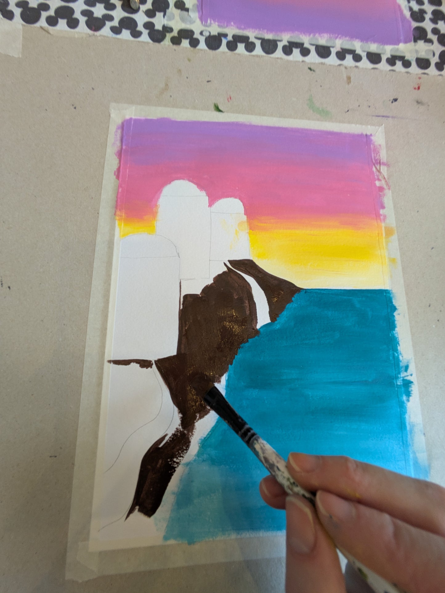 SORRENTO NIGHTS - Painting Workshop at Megan's Restaurant, Welwyn - Wednesday 27th AUGUST 2025, 7.30pm
