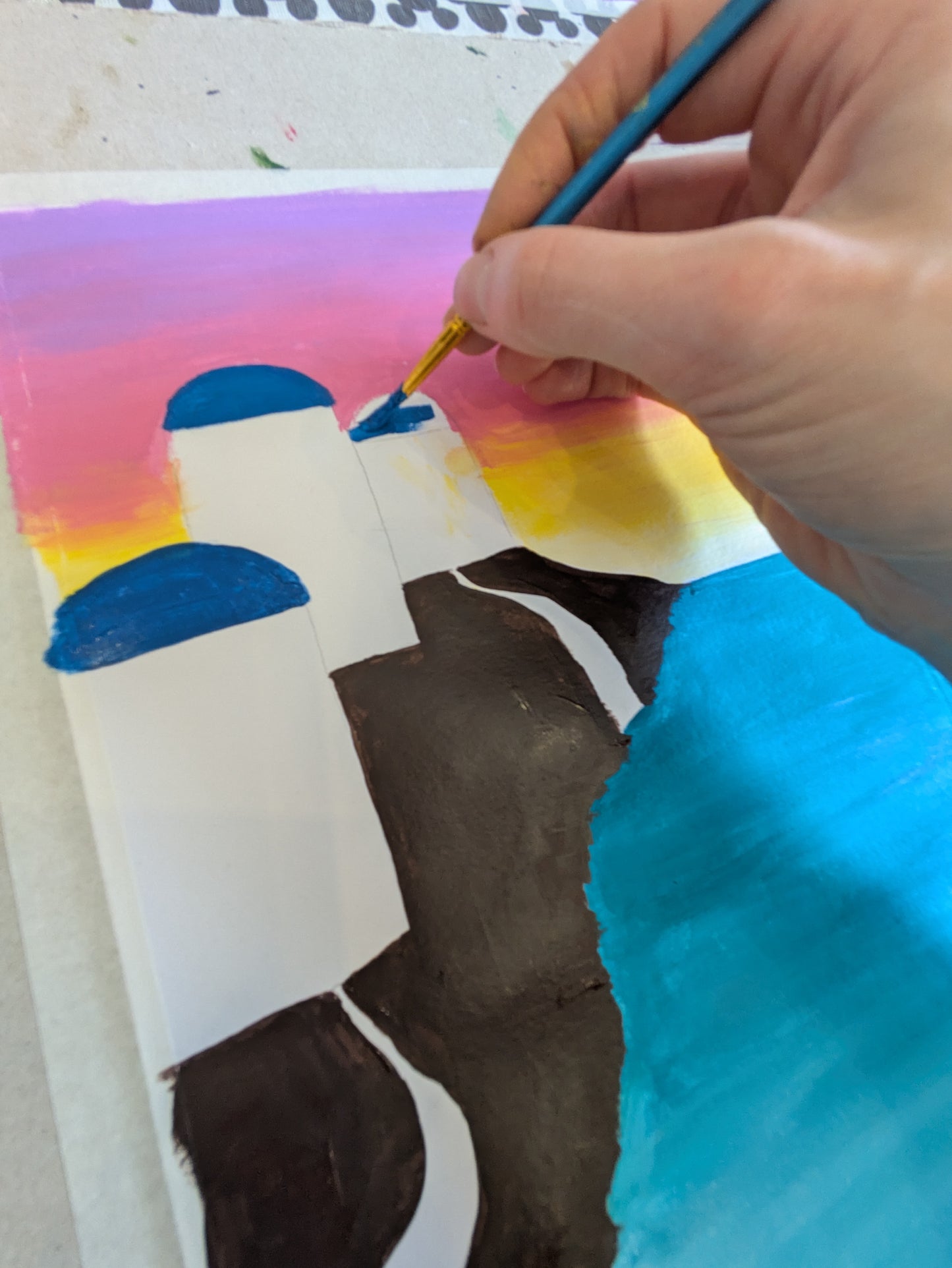 SORRENTO NIGHTS - Painting Workshop at Megan's Restaurant, Welwyn - Wednesday 27th AUGUST 2025, 7.30pm