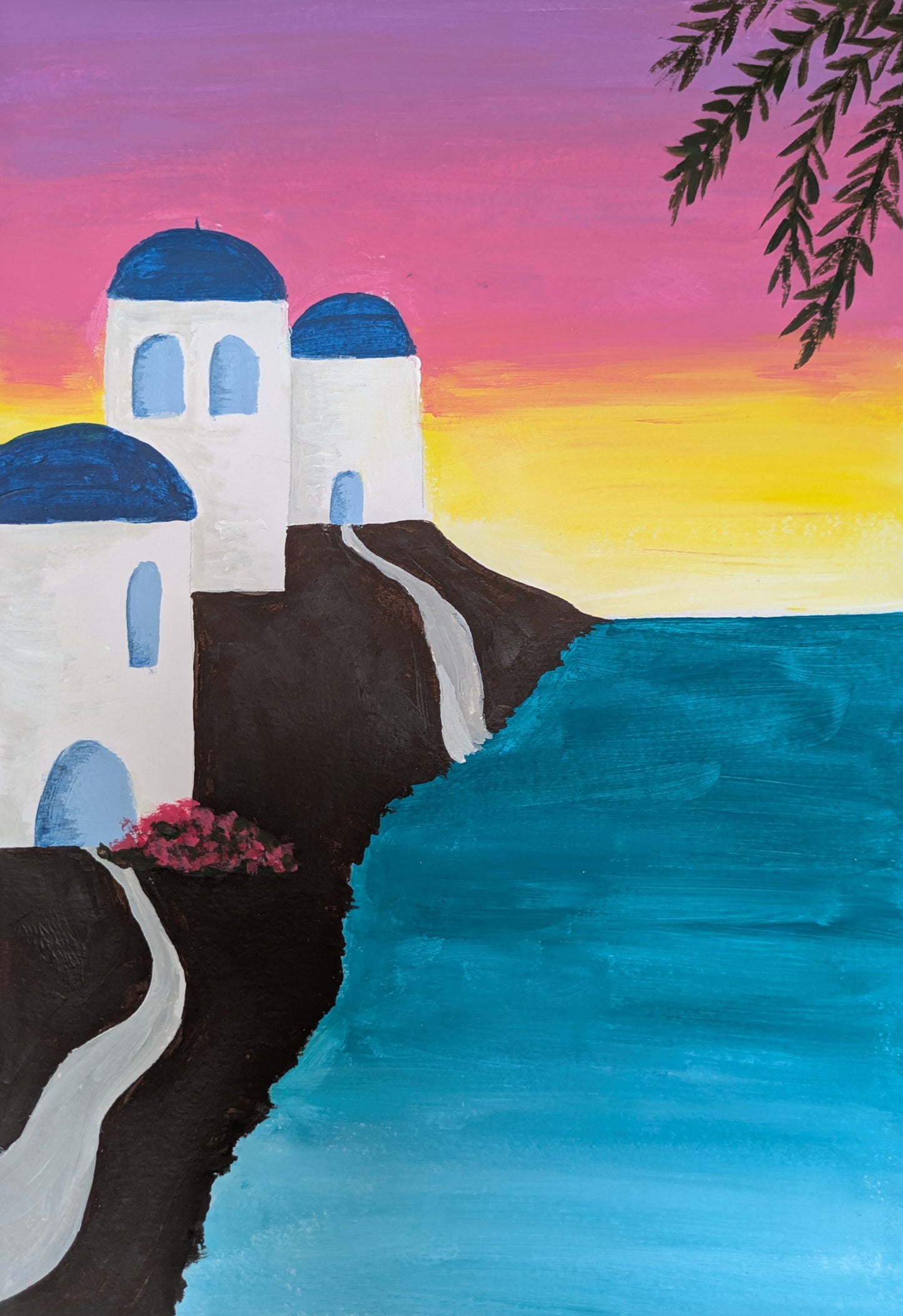 SORRENTO NIGHTS - Painting Workshop at Megan's Restaurant, Welwyn - Wednesday 27th AUGUST 2025, 7.30pm