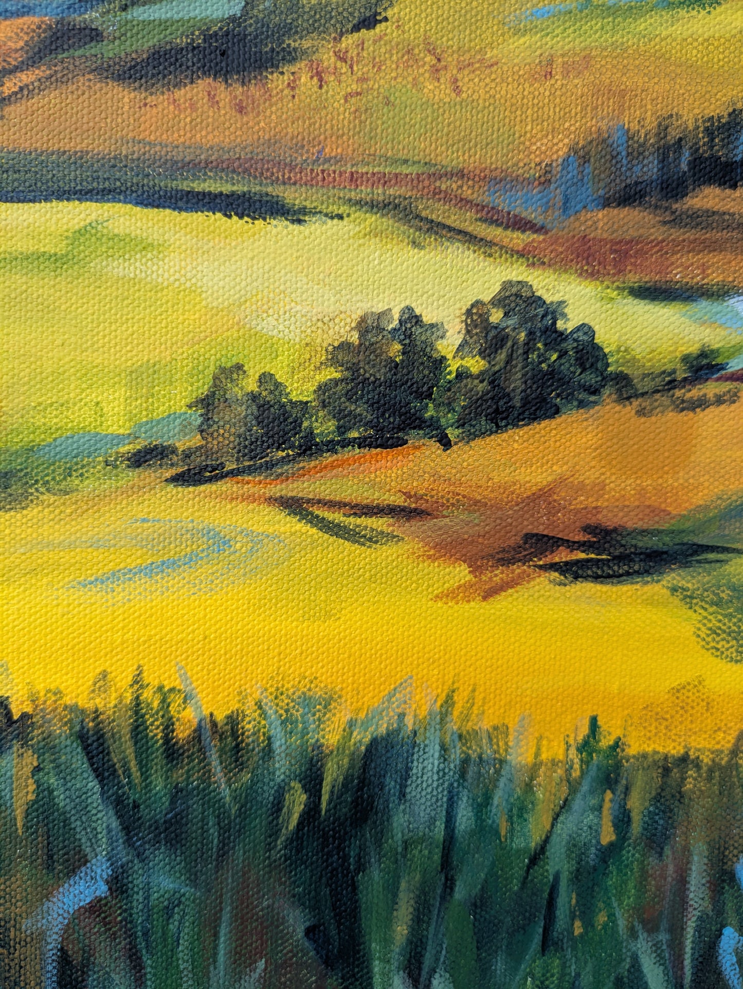 Watching the World (80x80cm)
