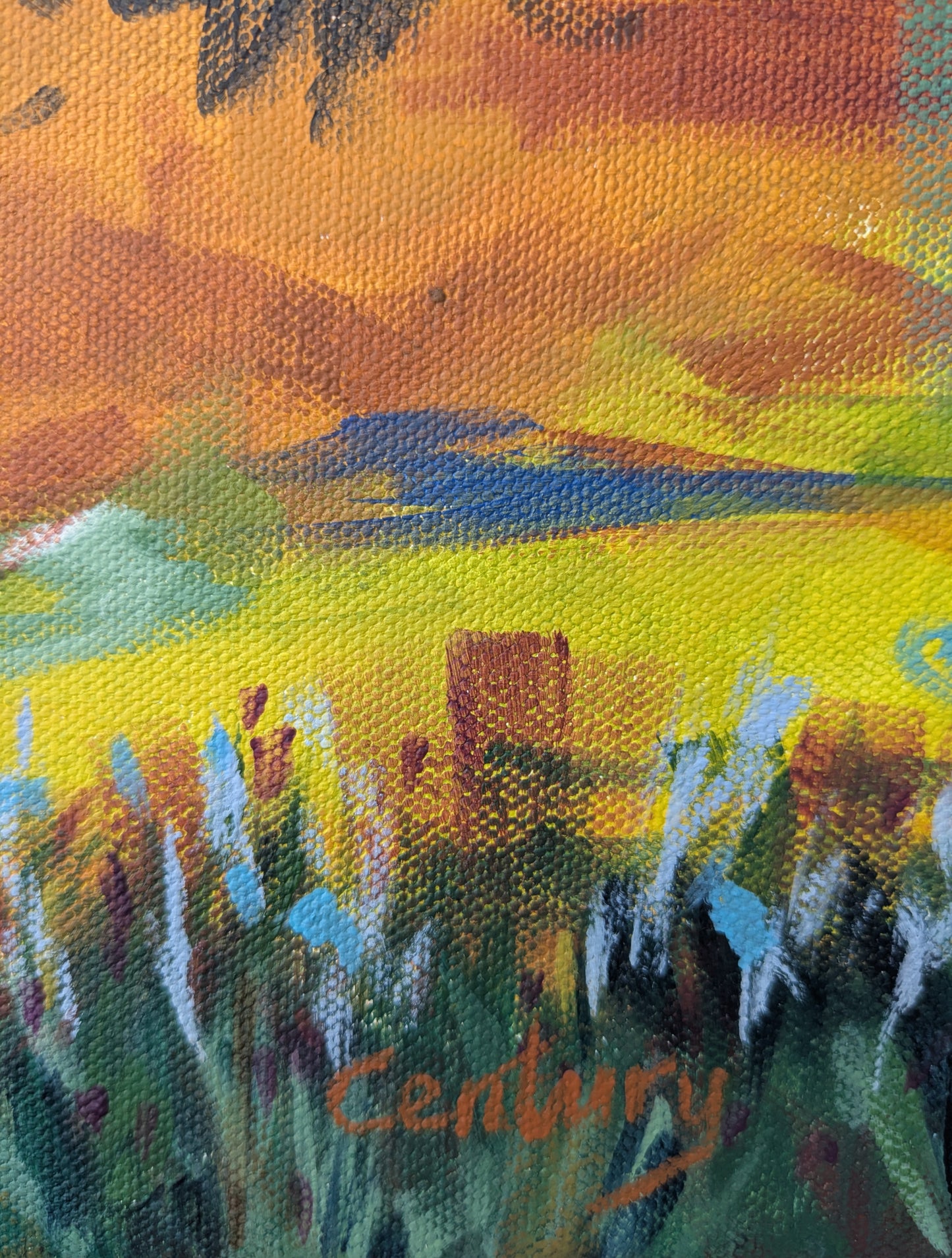 Watching the World (80x80cm)