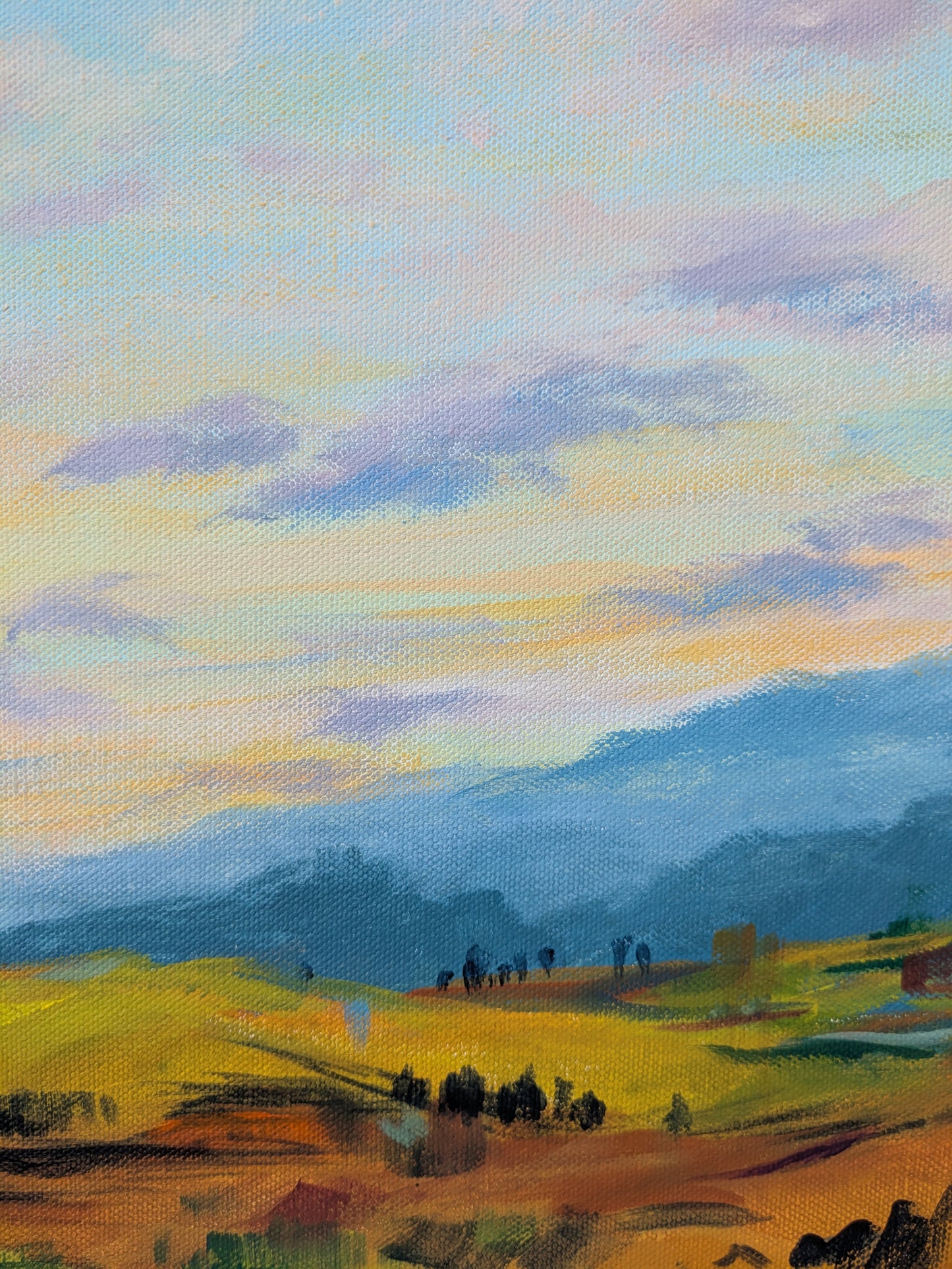 Watching the World (80x80cm)