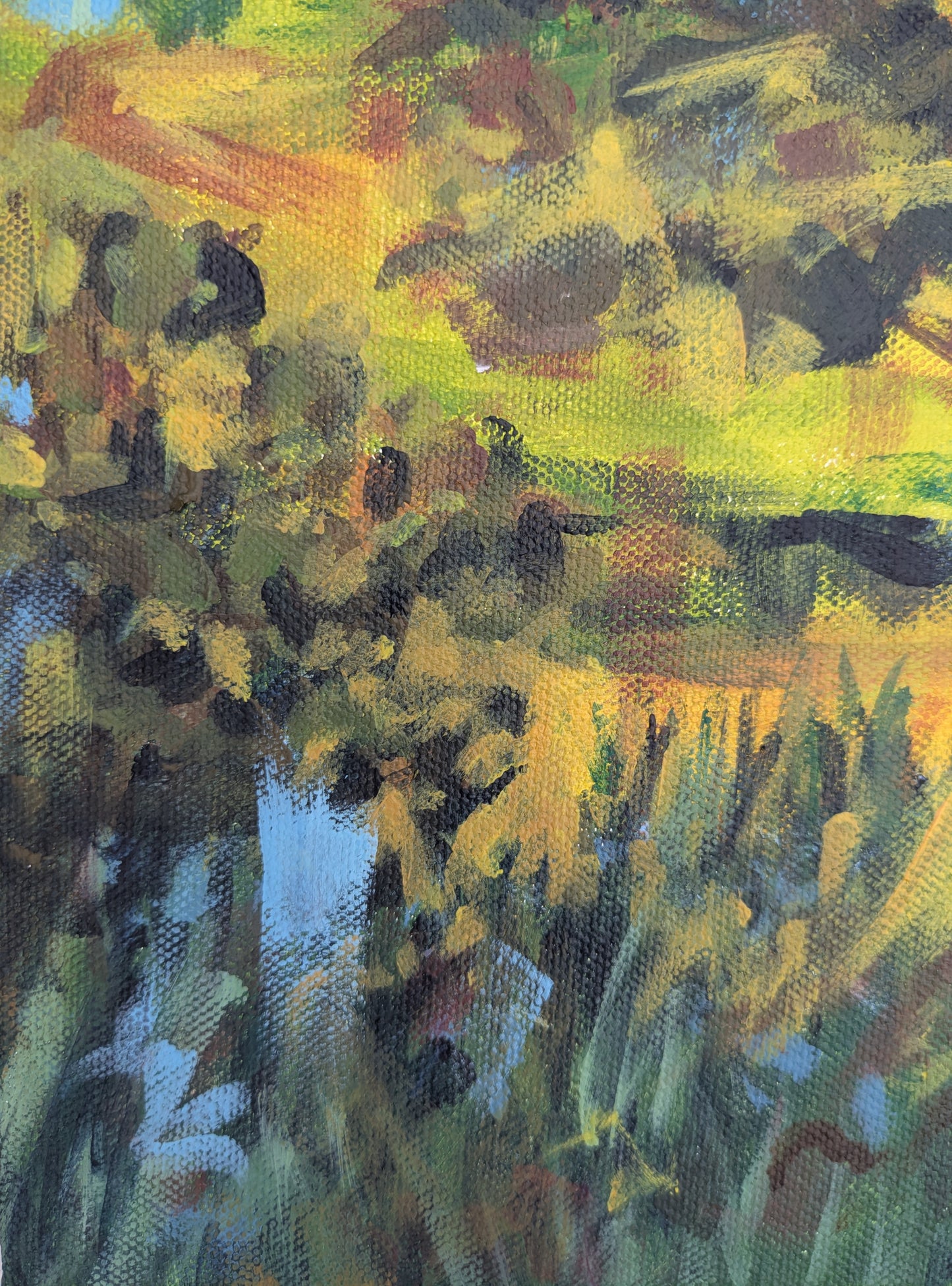 Watching the World (80x80cm)
