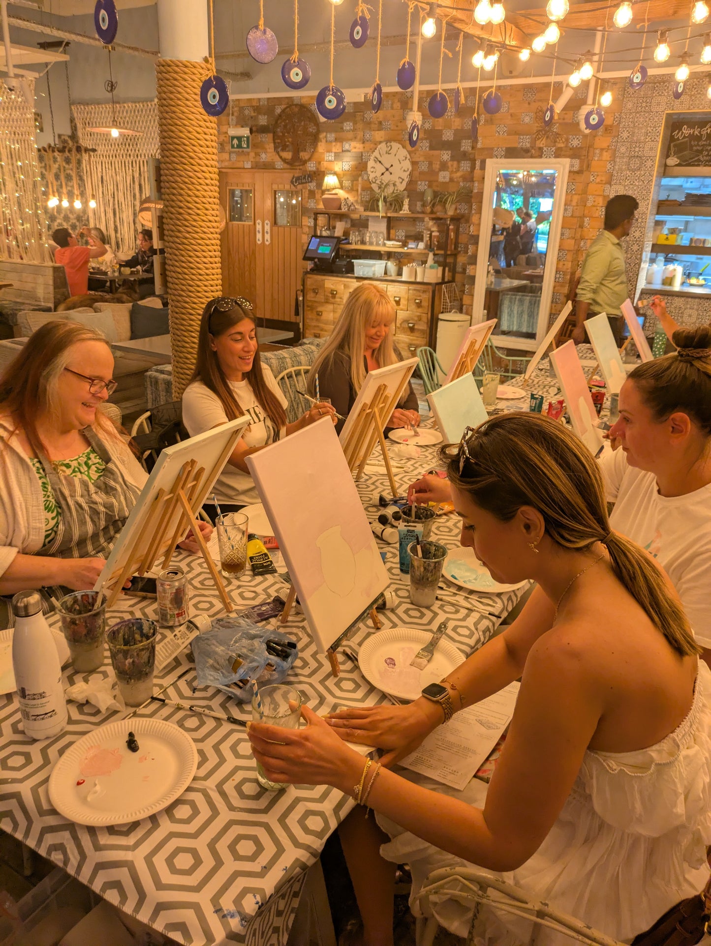 YELLOW SAKURA - Painting Workshop at Odyssey Spa, Knebworth, Hertfordshire - Monday 18th AUGUST 2025, 10am