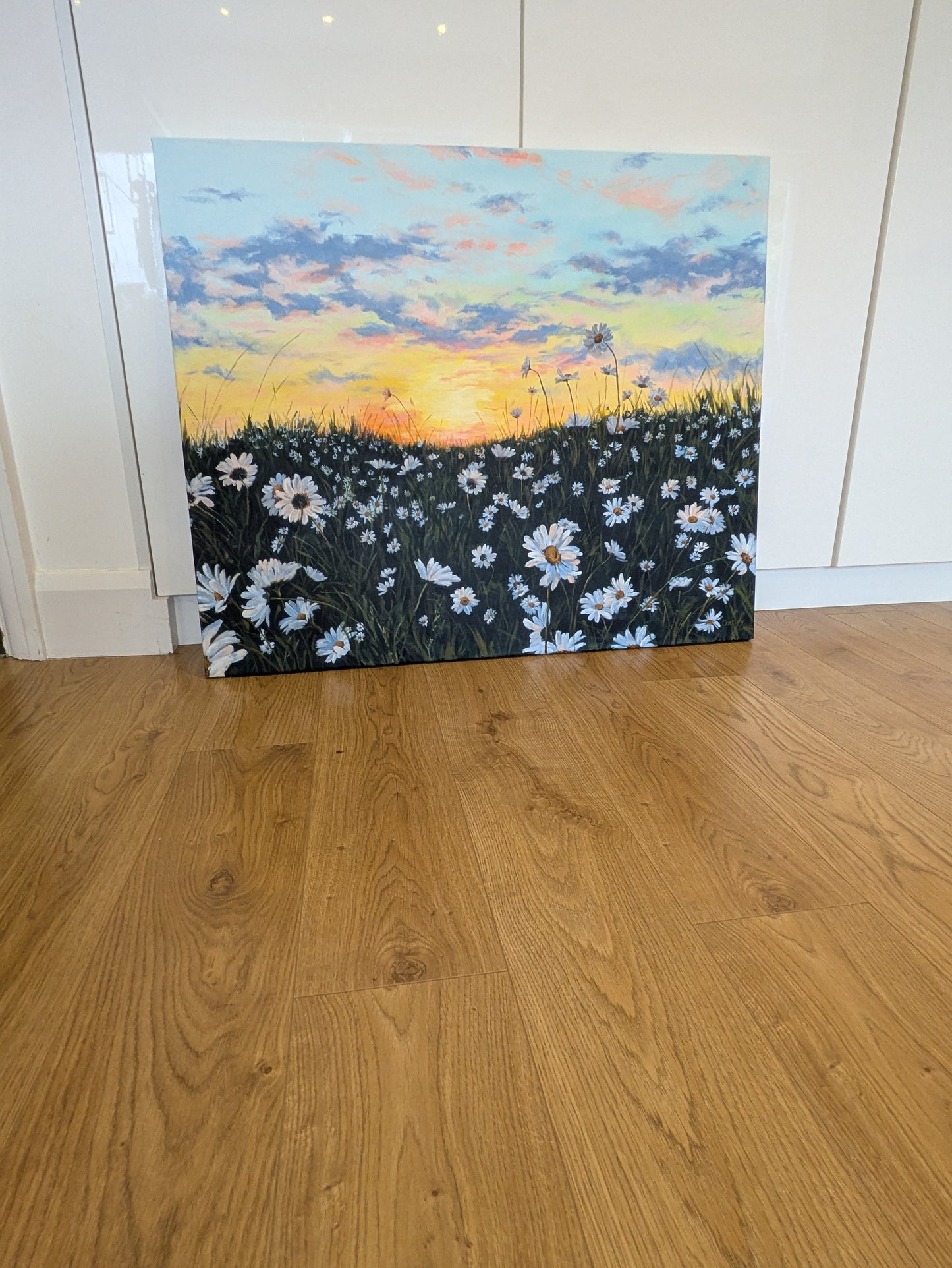 Wild Daisies (90x75cm)