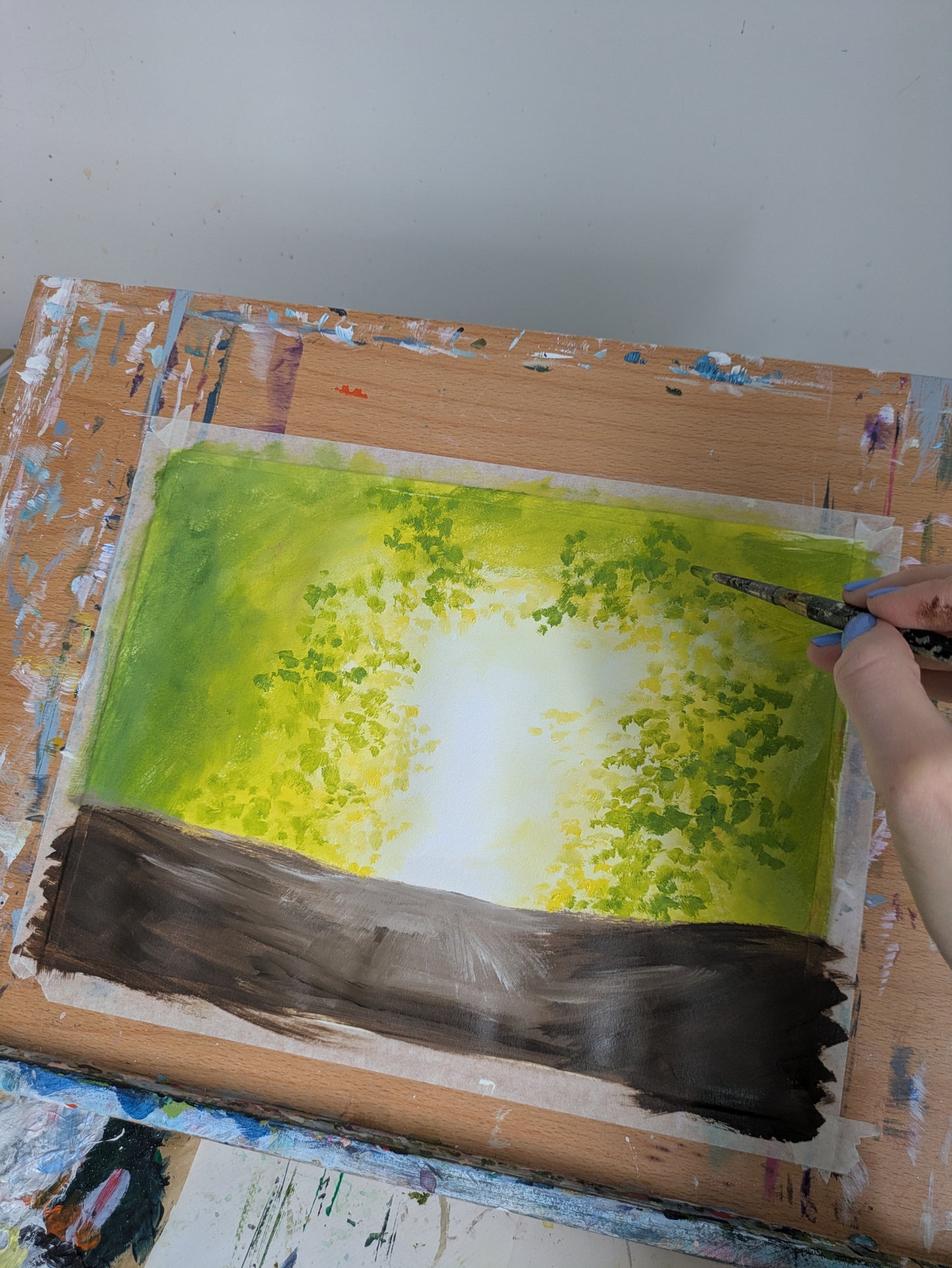 PATH TO THE LIGHT - Painting Workshop at Odyssey Spa, Knebworth, Hertfordshire - 10th NOVEMBER 2025, 10am