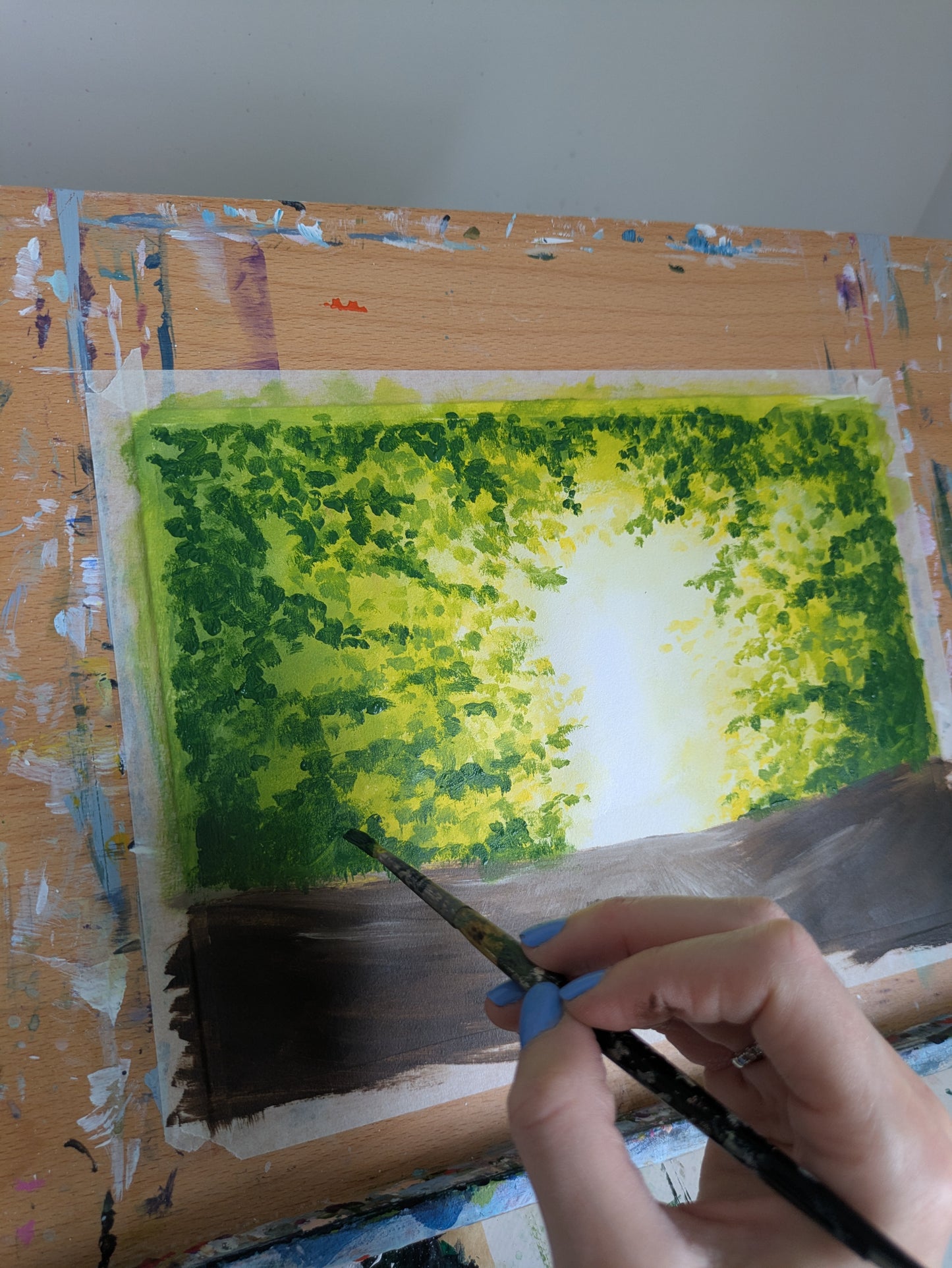 PATH TO THE LIGHT - Painting Workshop at Odyssey Spa, Knebworth, Hertfordshire - 10th NOVEMBER 2025, 10am