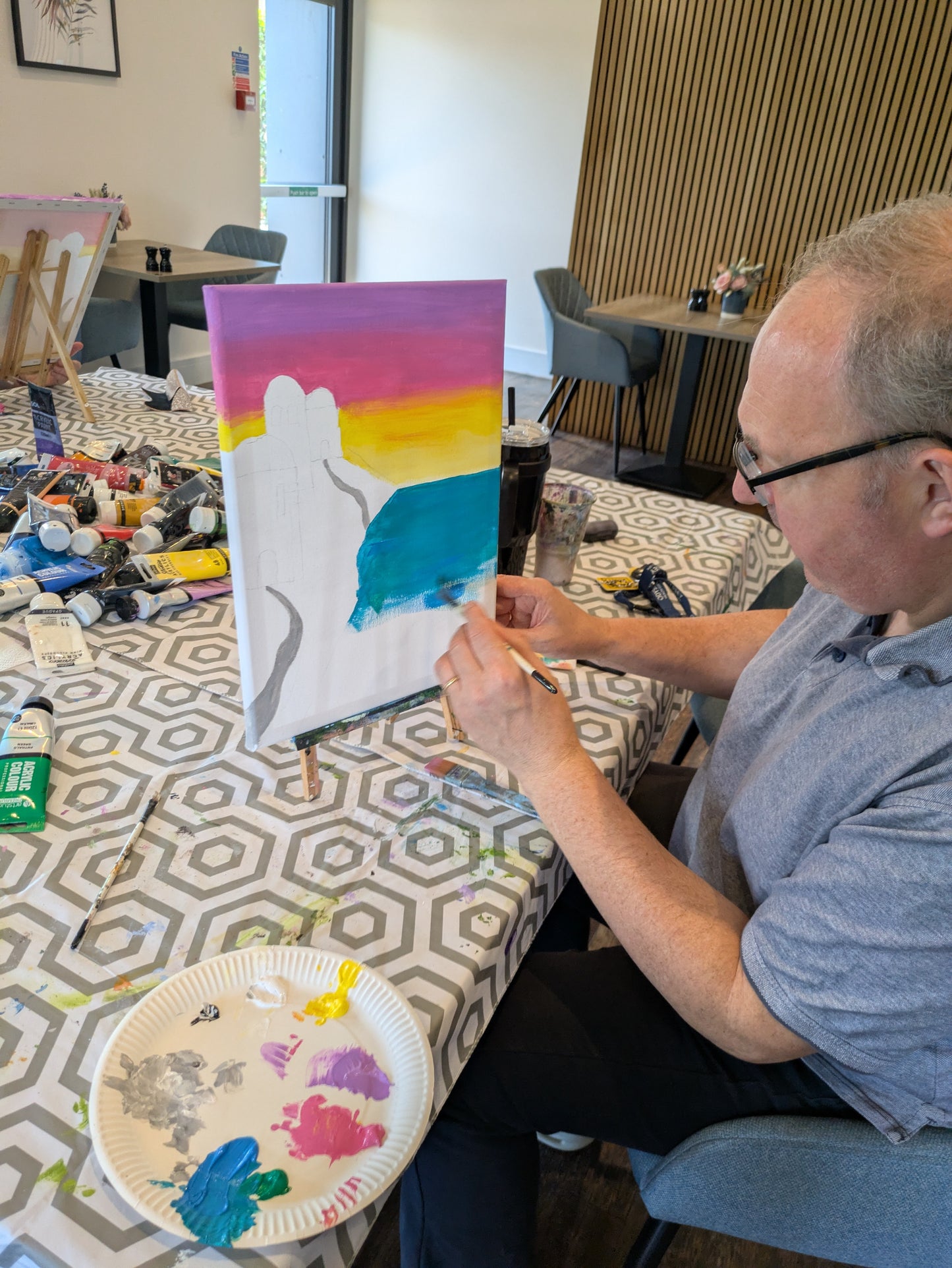 SORRENTO NIGHTS - Painting Workshop at Megan's Restaurant, Welwyn - Wednesday 27th AUGUST 2025, 7.30pm
